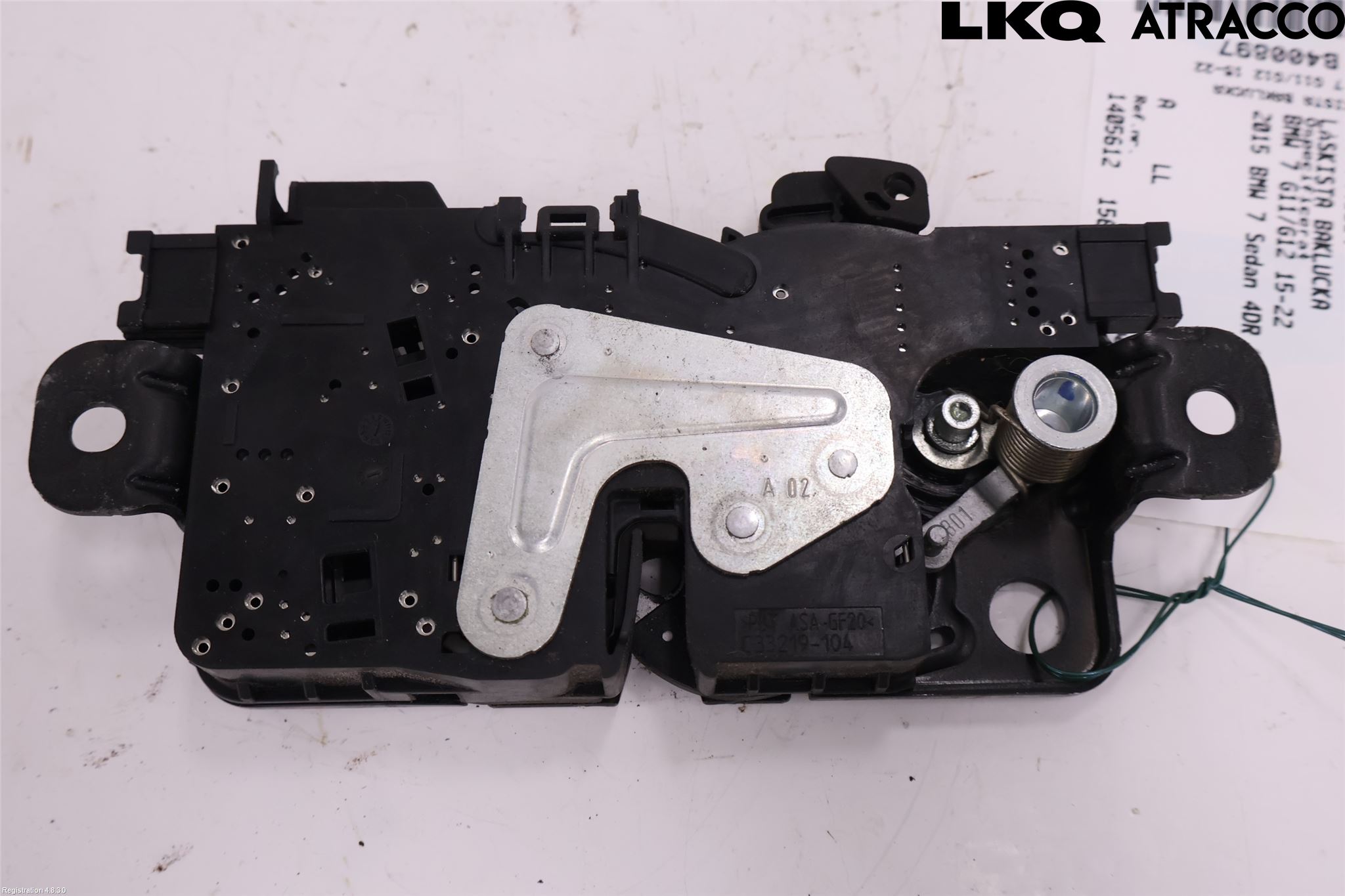 BMW 7 G11/G12 15-22 Låskista Baklucka