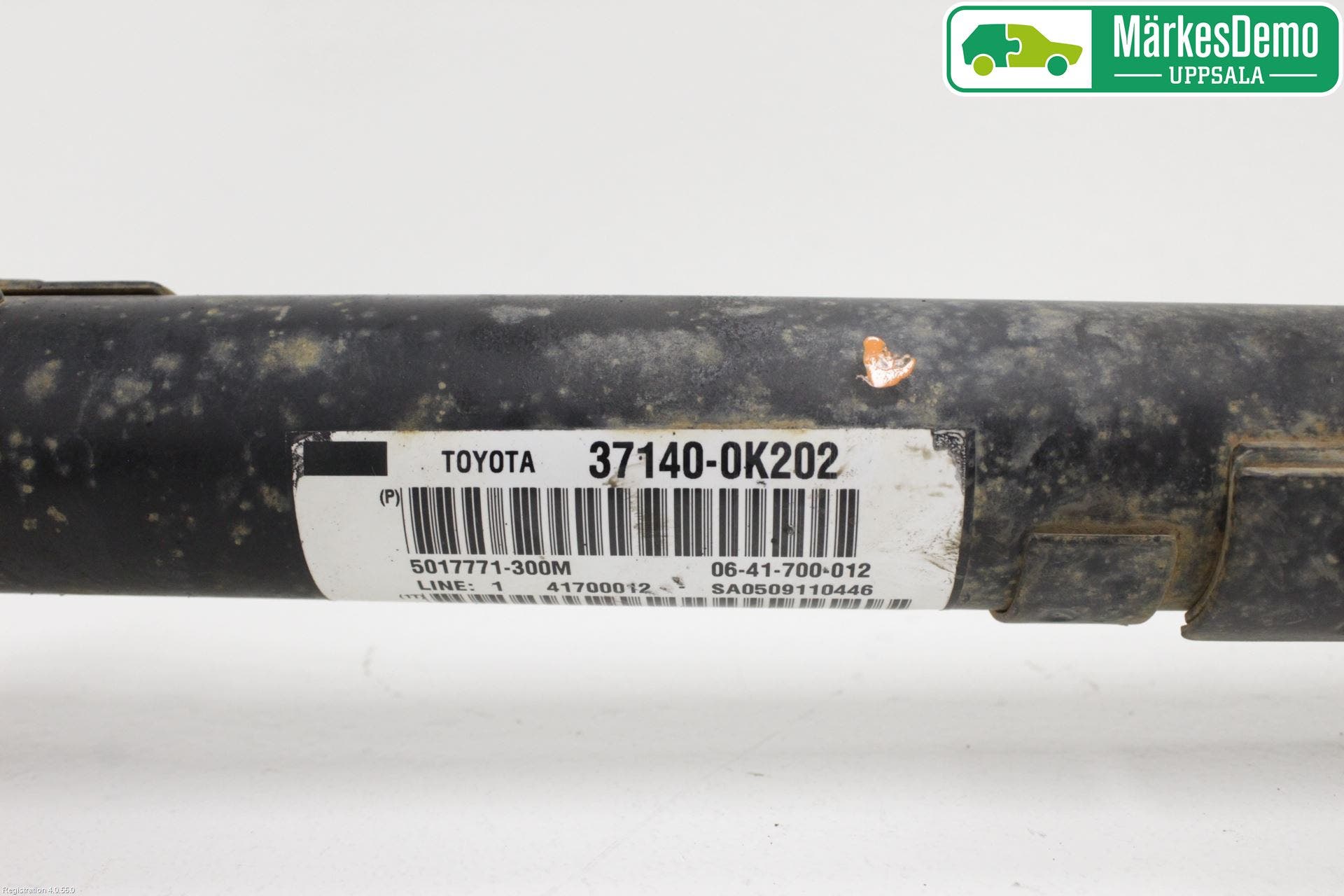 Toyota HILUX 16- Mellanaxel Främre 4Wd