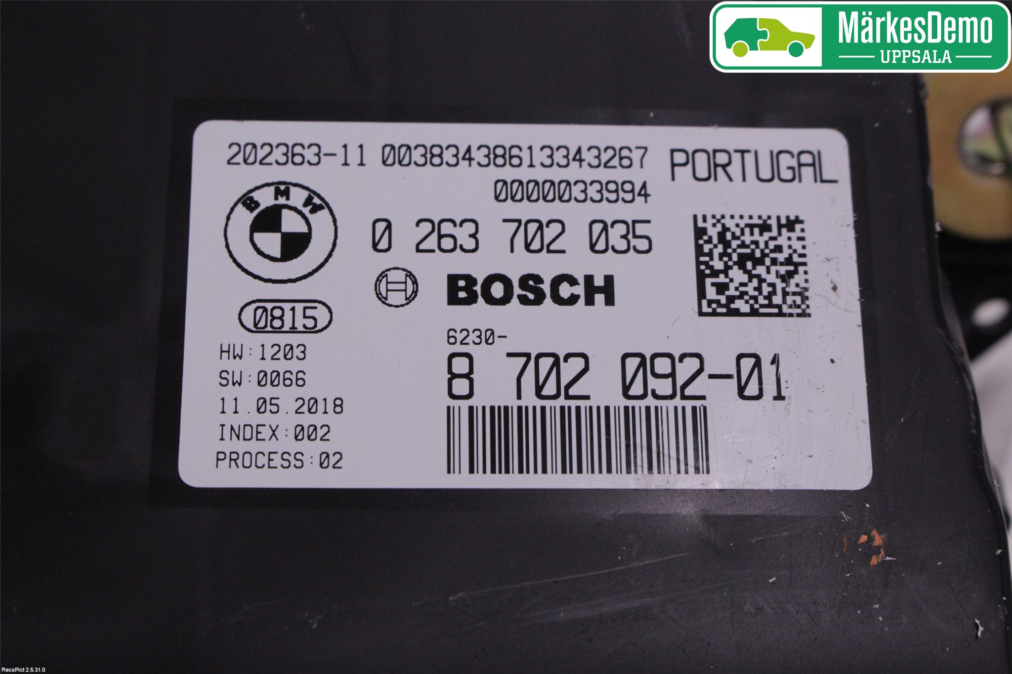 BMW 2 F45 Active Tourer 14-21 Bildskärm