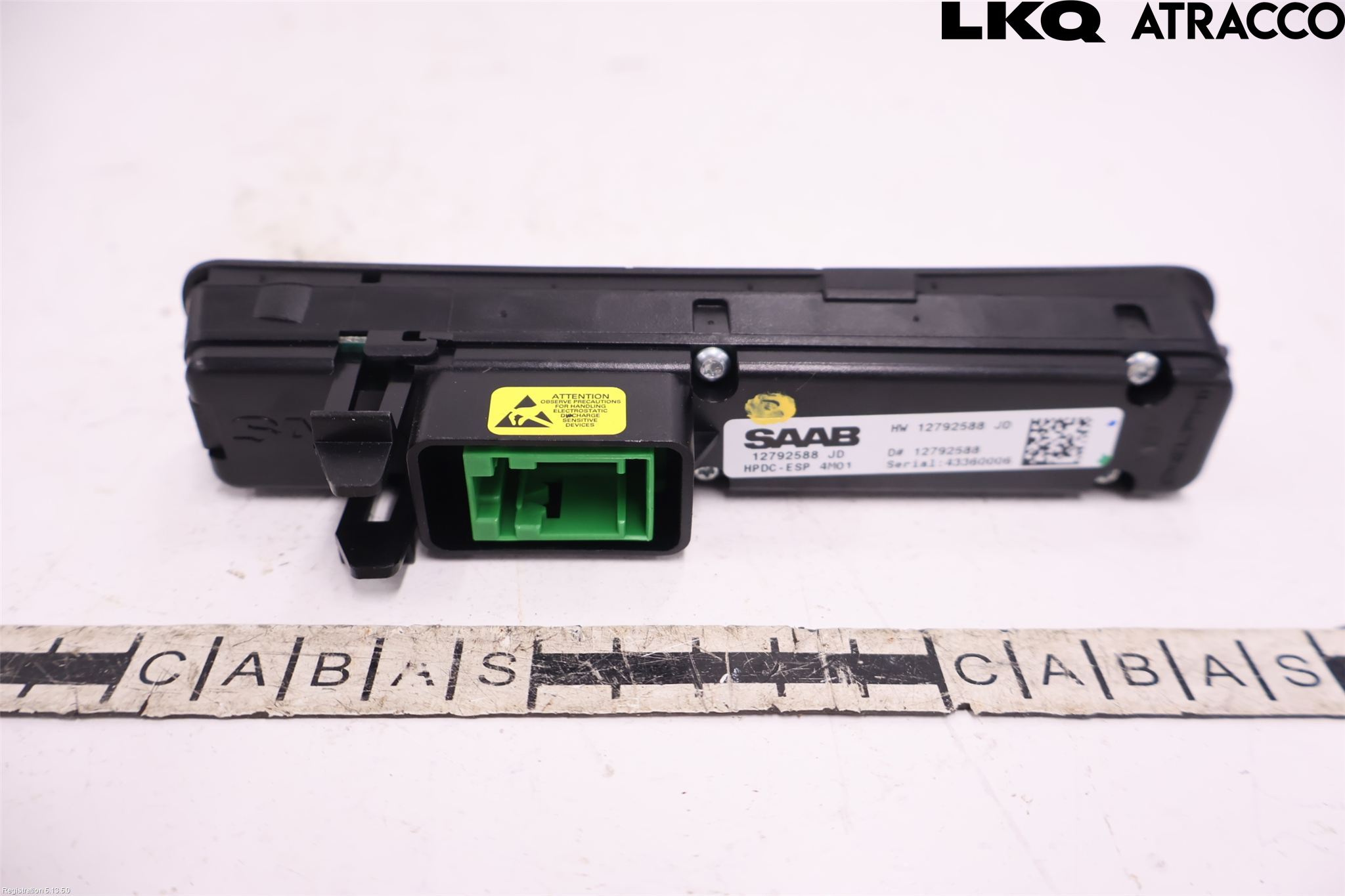 Saab 9-3 VER 2 Strömställare Färddator