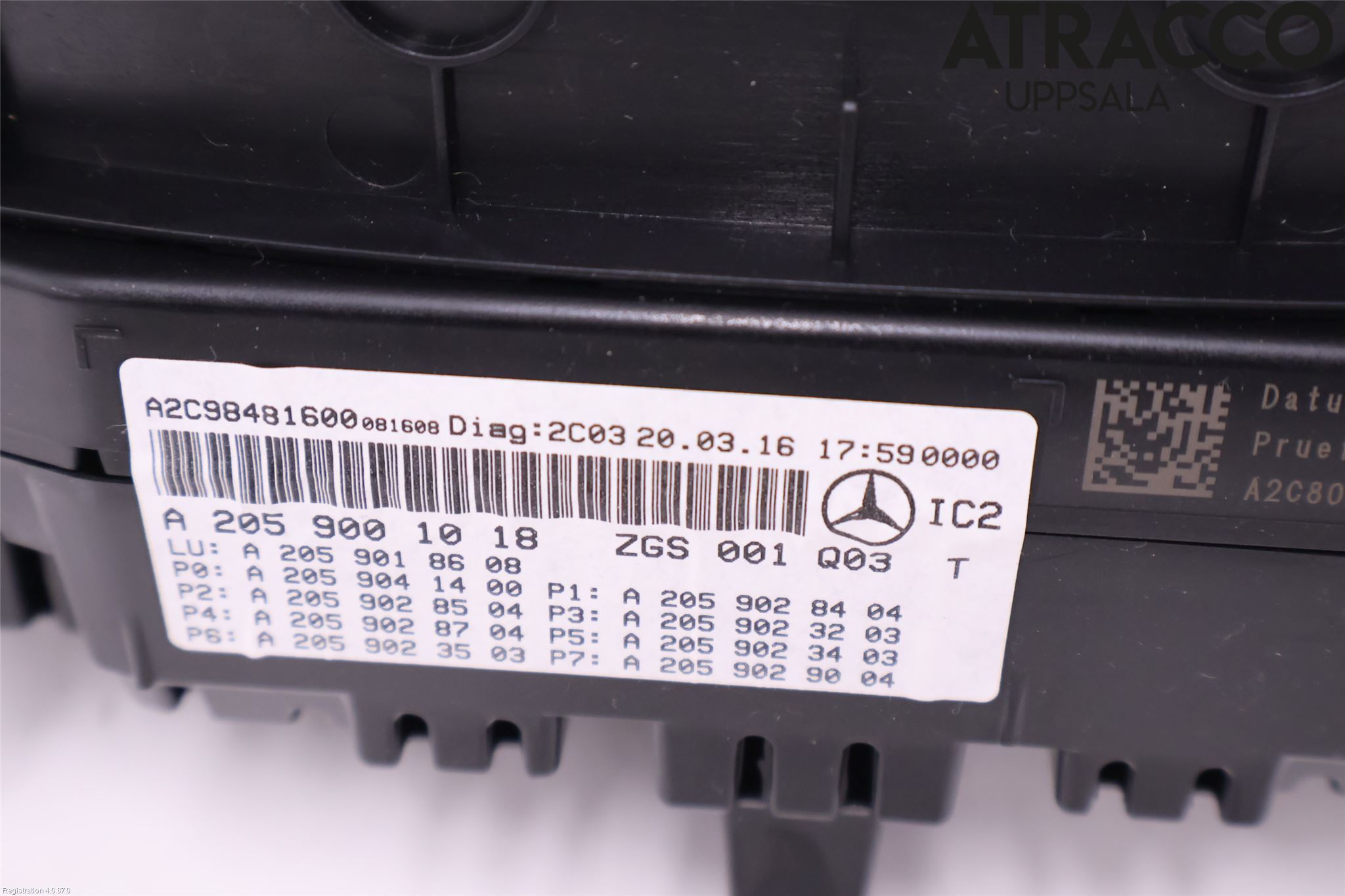 Mercedes-Benz MB C-KLASS (W205) 14-21 Instrument Komb
