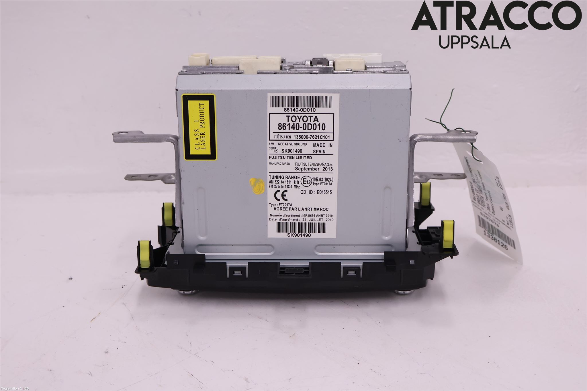 Toyota YARIS XP130 12-14 Cd Radio - Multimediapanel