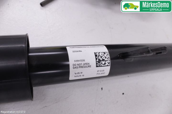 BMW 3 G20/G21/G80/G81 19- Stötdämpare Bak