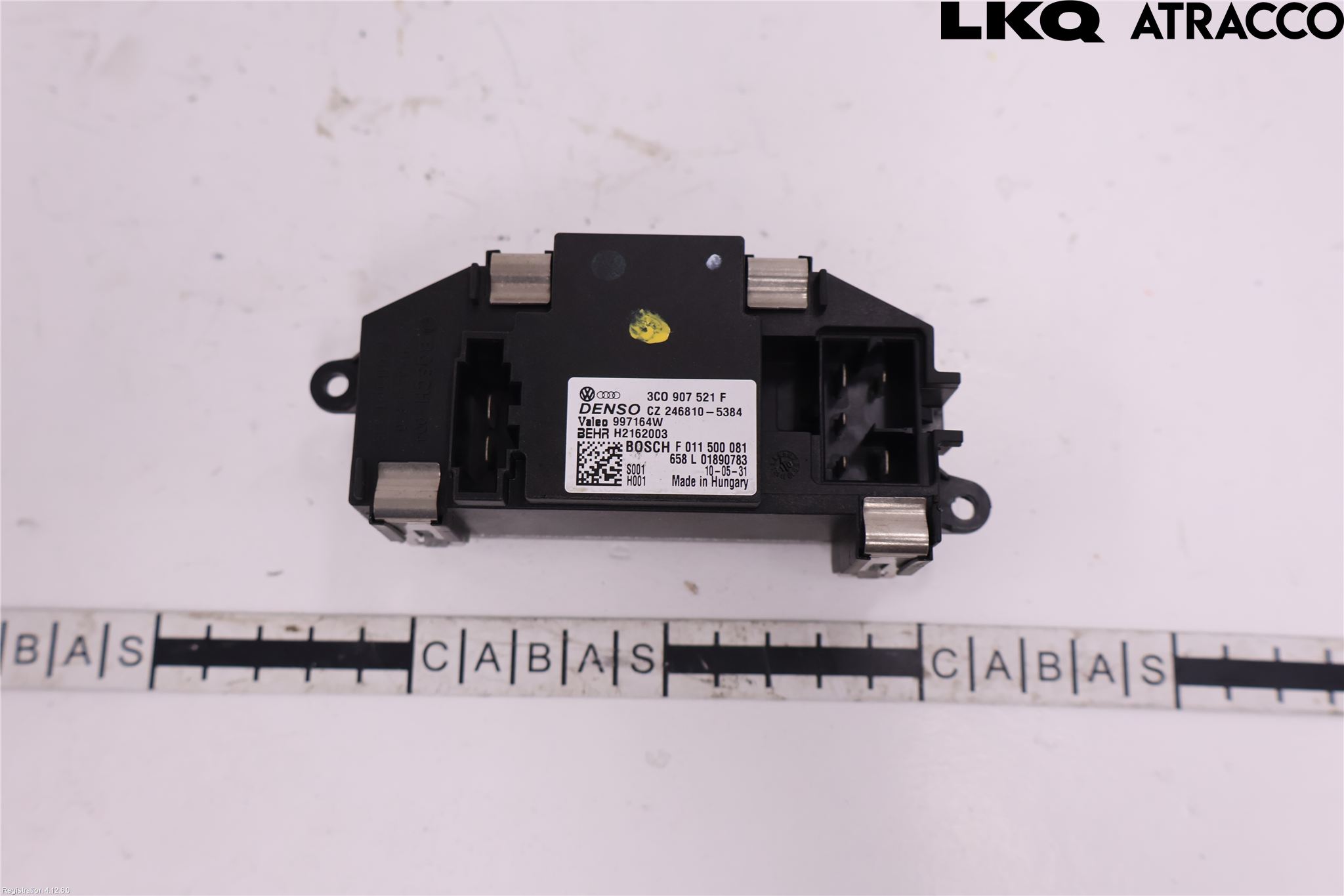 Volkswagen VW PASSAT 05-11 Värmefläktsmotstånd