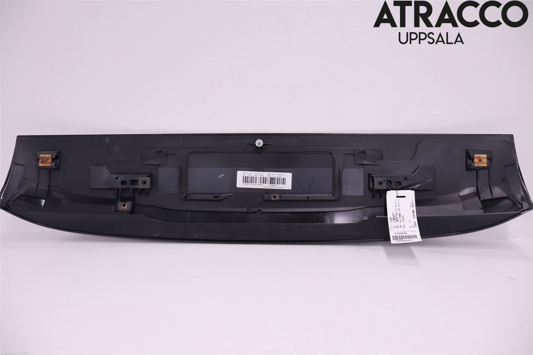 BMW 3 E90/91 SED/TOU 05-12 Spoiler Baklucka