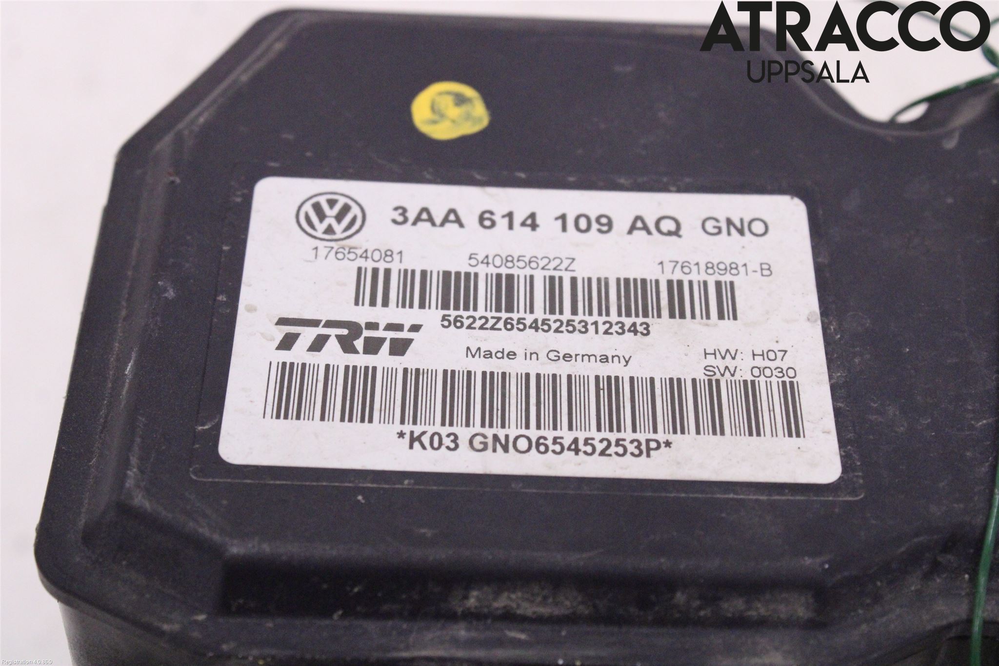 Volkswagen VW PASSAT 11-14 Abs Hydraulaggregat