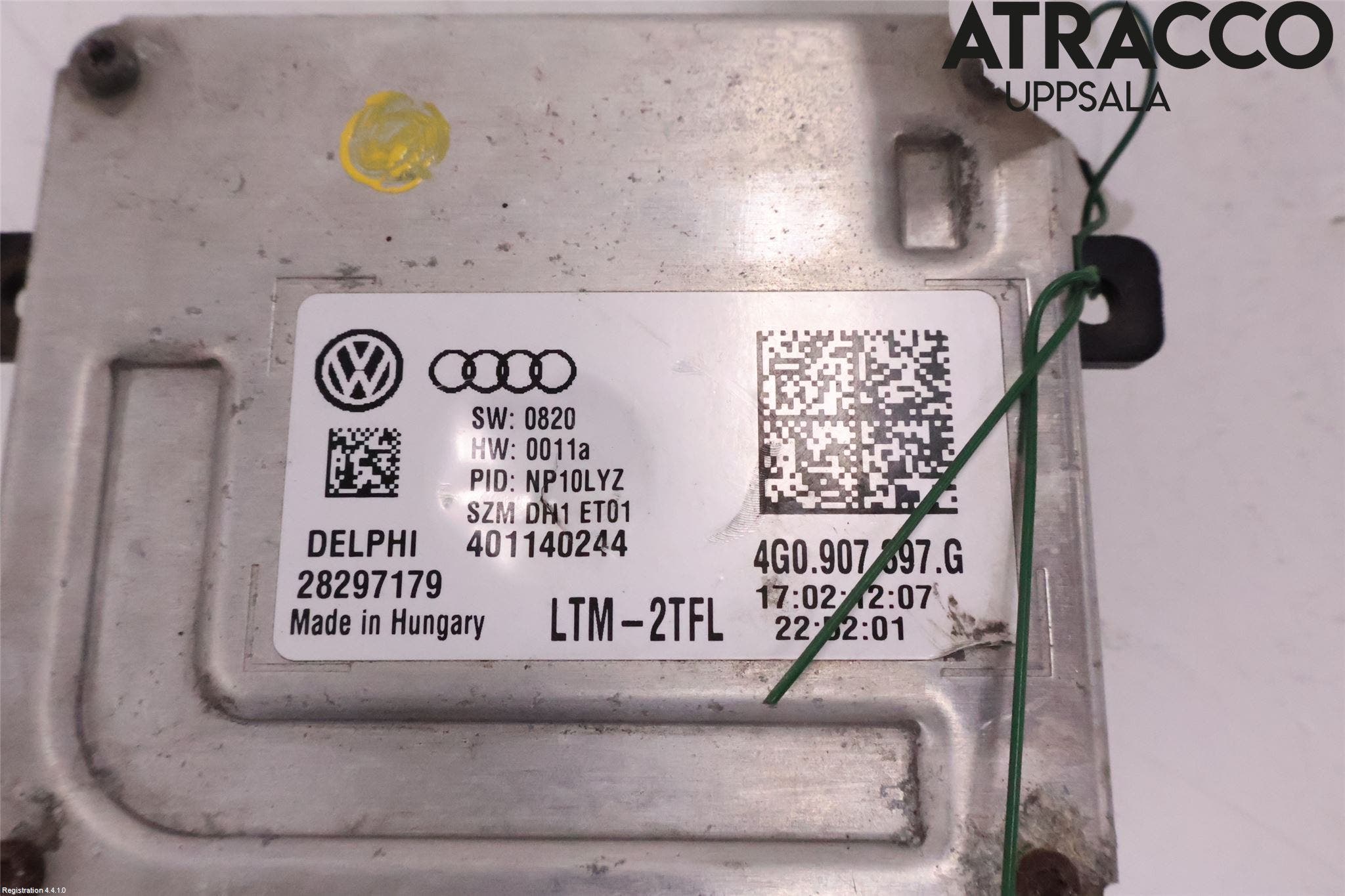 Volkswagen VW TRANSP/CARAVELLE (T5) 04-15 Styrenhet Strålkastare