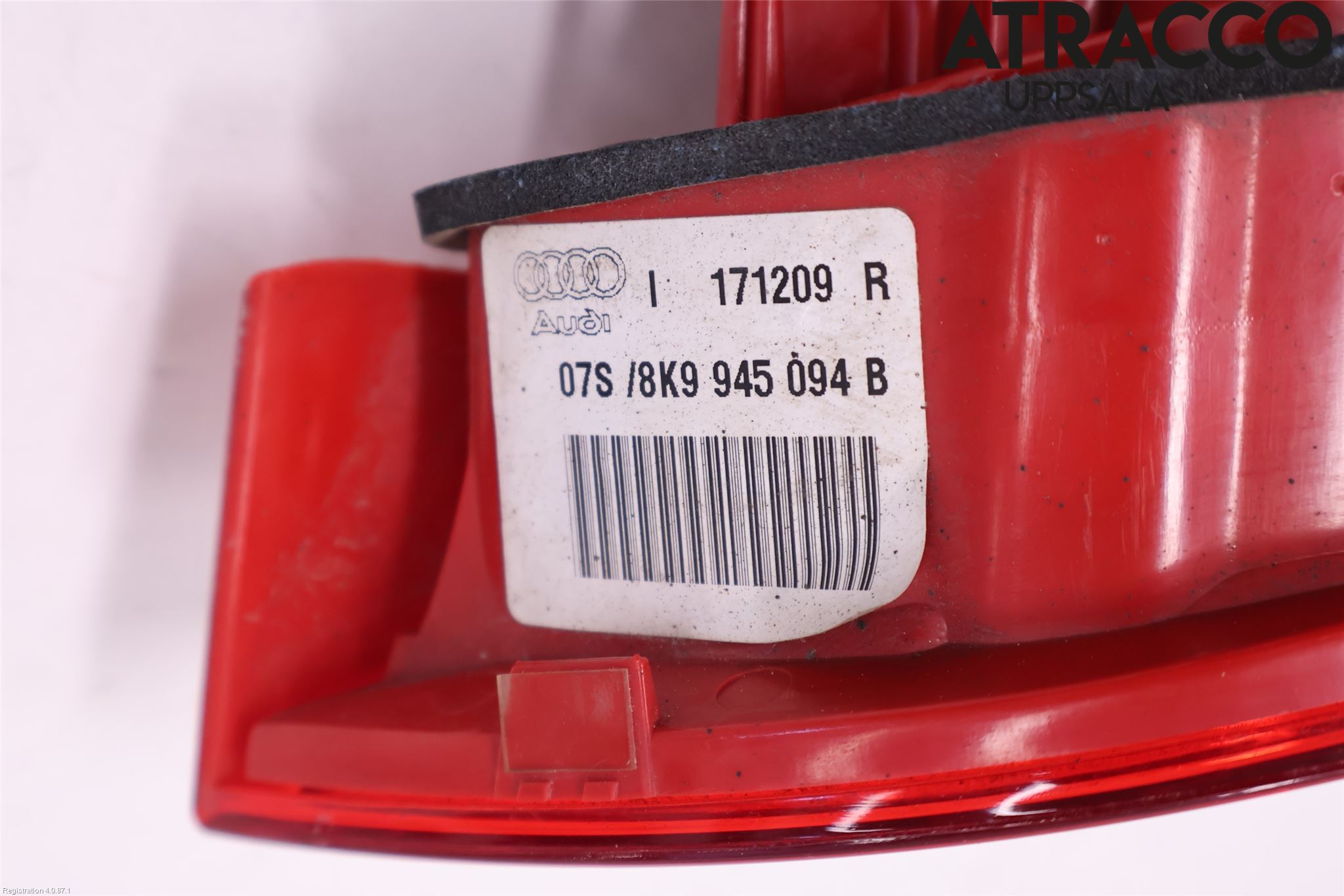 Audi A4/S4 08-11 Bakljus Lucka Hö