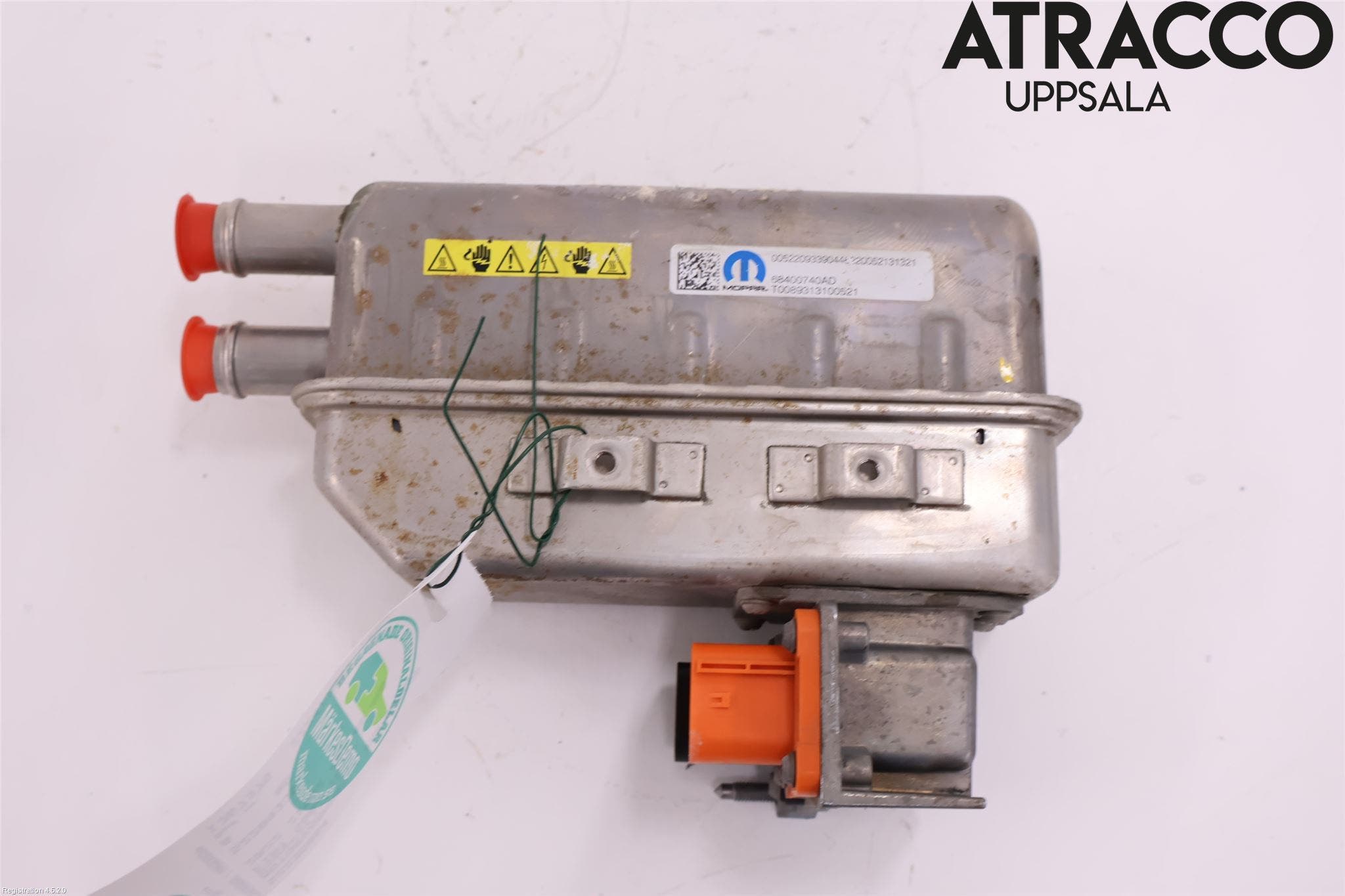 Fiat 500e 20- Motorvärmare Värmekropp