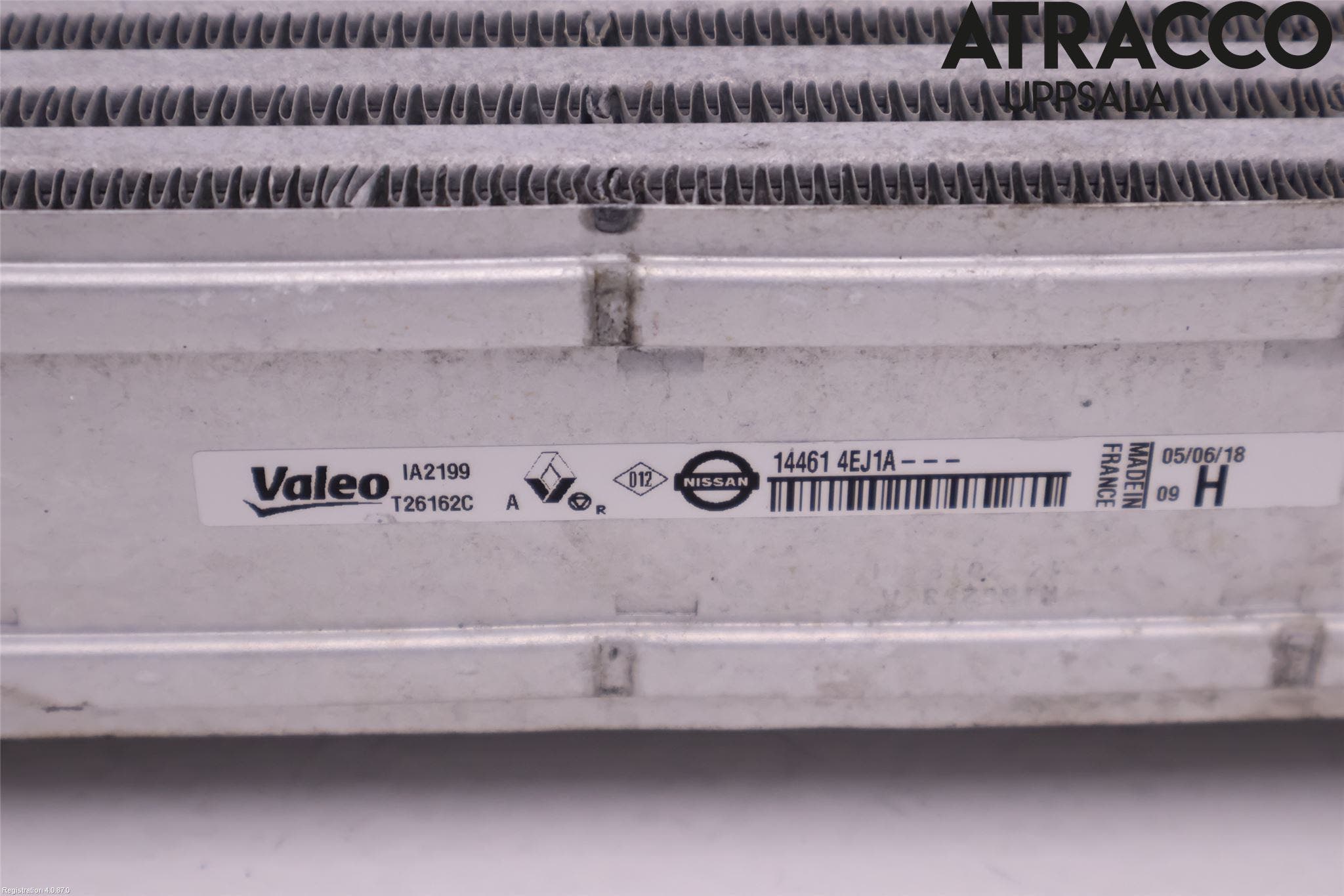 Nissan QASHQAI 17-21 Laddluft-Intercooler Kyl