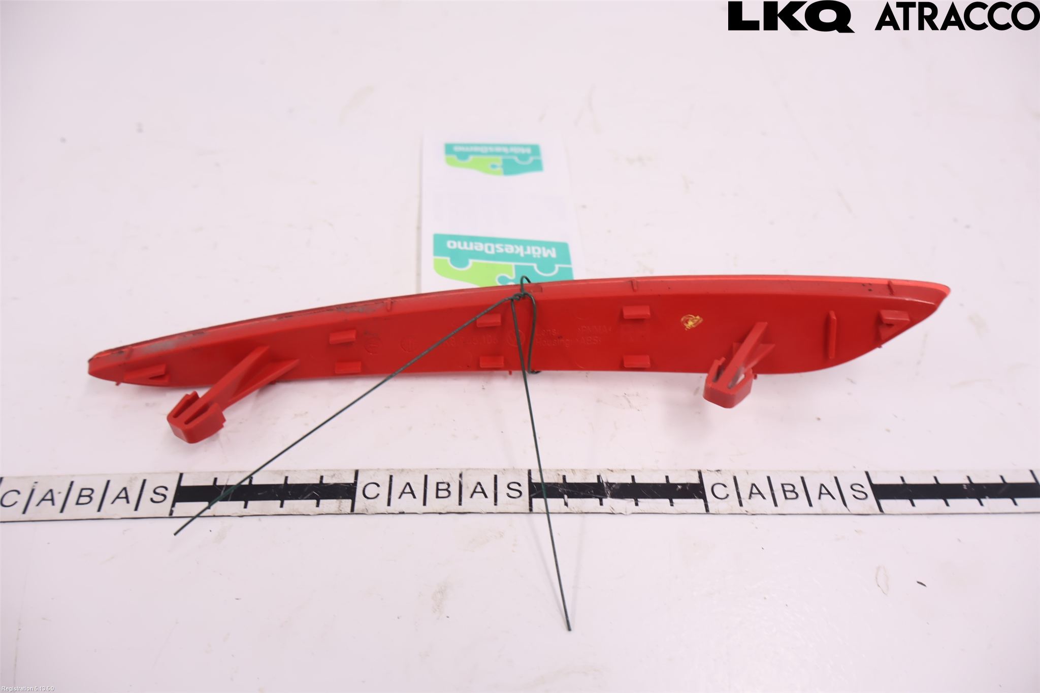 Volkswagen VW SCIROCCO 09-17 Dimljus/Reflex Bak