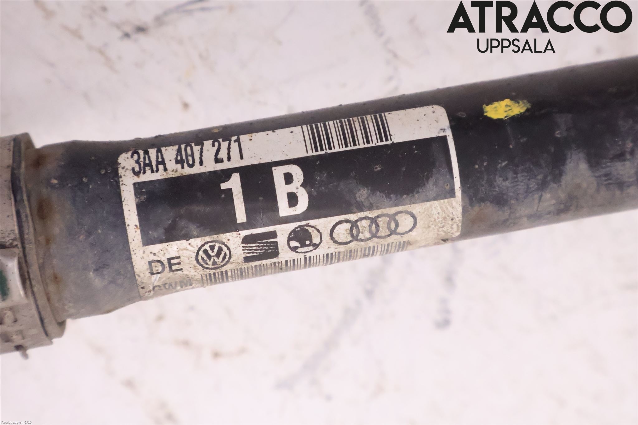 Volkswagen VW CADDY 16-20 Drivaxel Fram Vänster