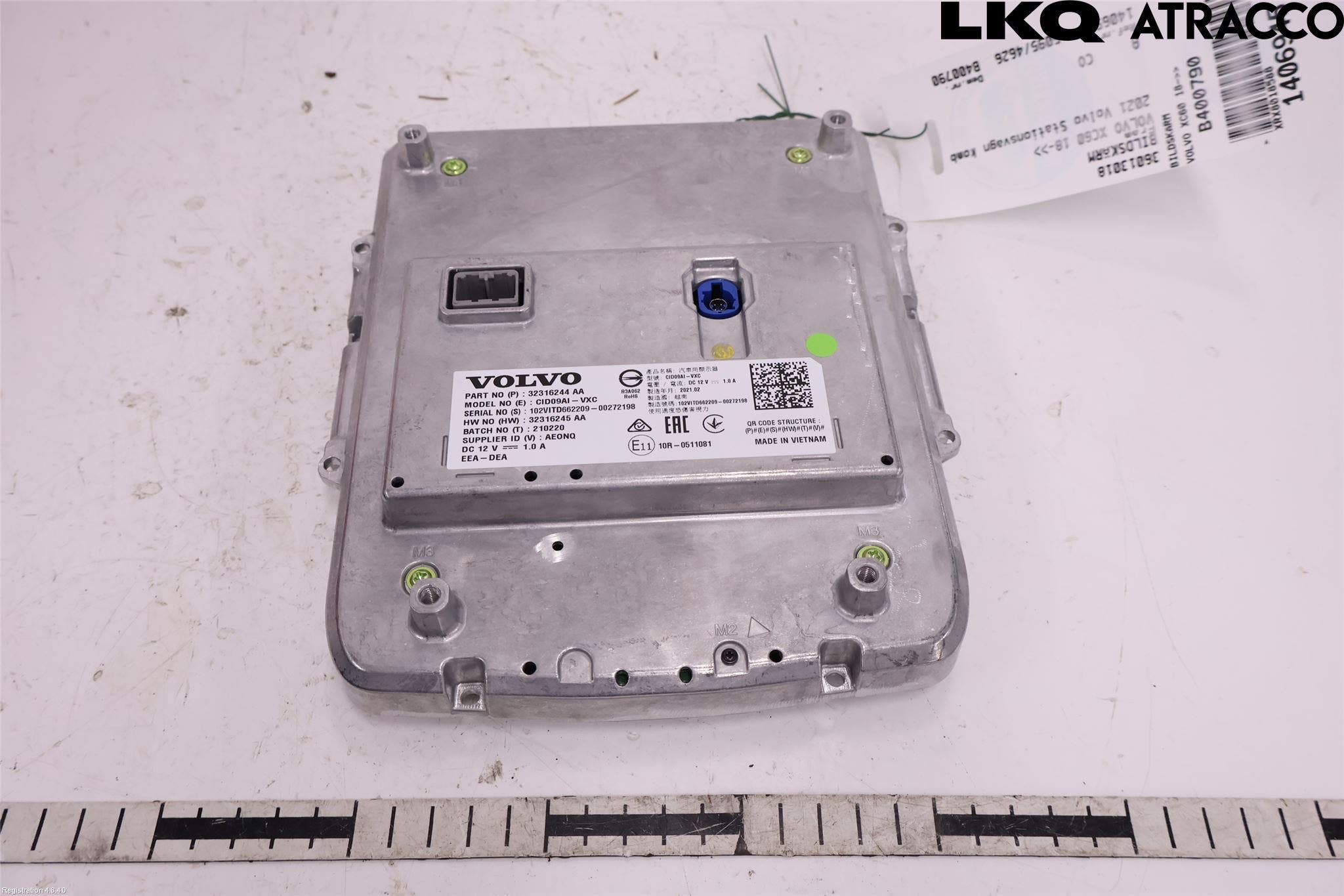 Volvo XC60 18- Bildskärm