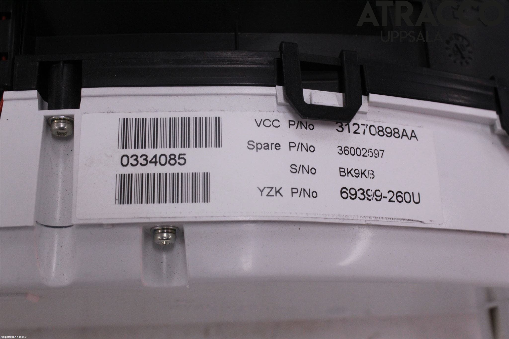 Volvo V70 08-13 Instrument Komb