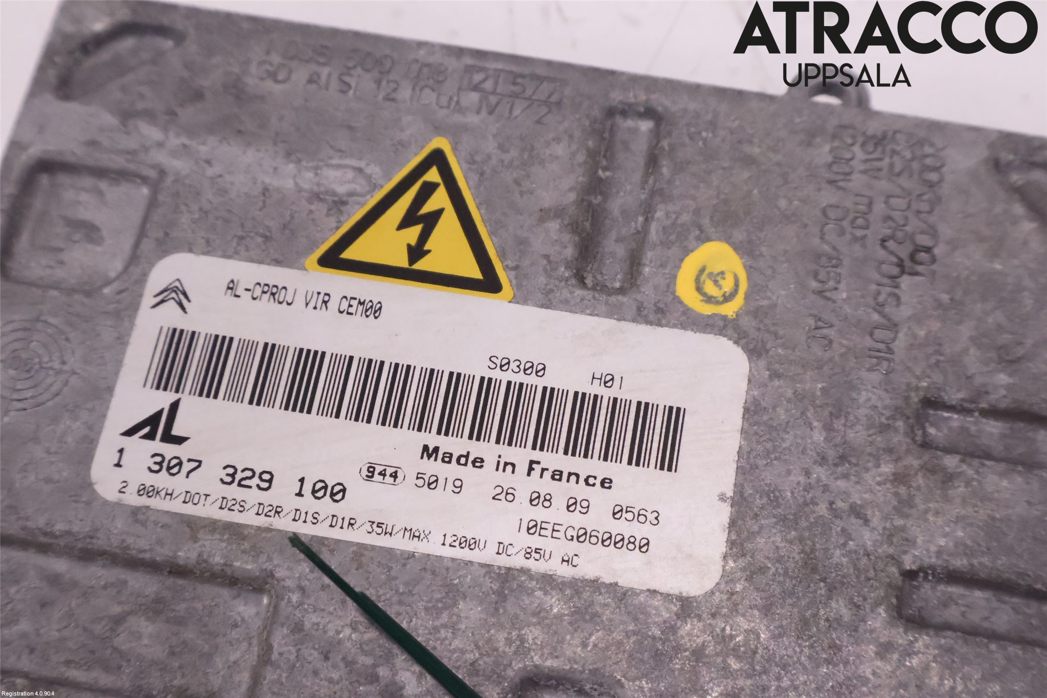 Citroen C6 Styrenhet Strålkastare