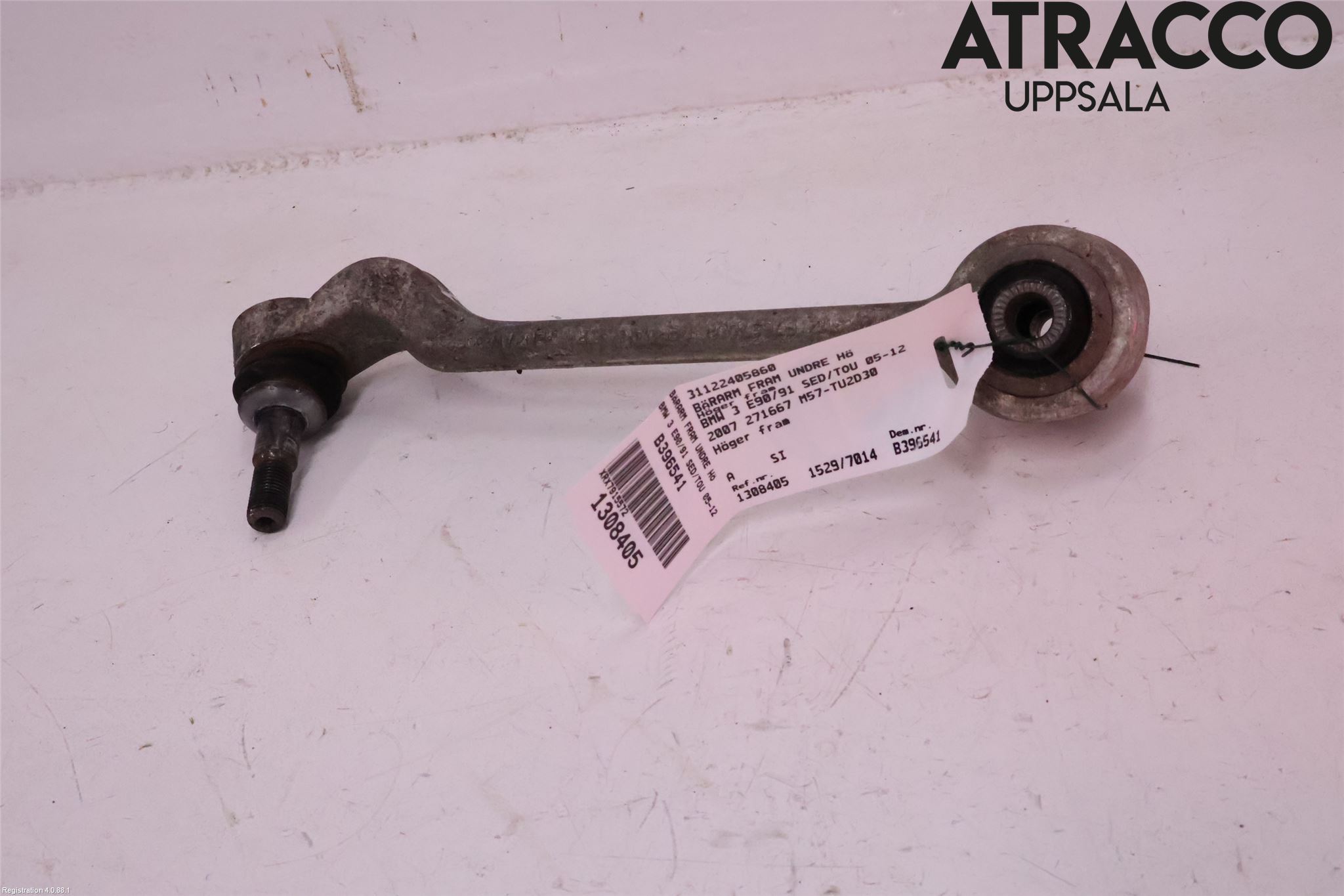 BMW 3 E90/91 SED/TOU 05-12 Bärarm Fram Undre Hö