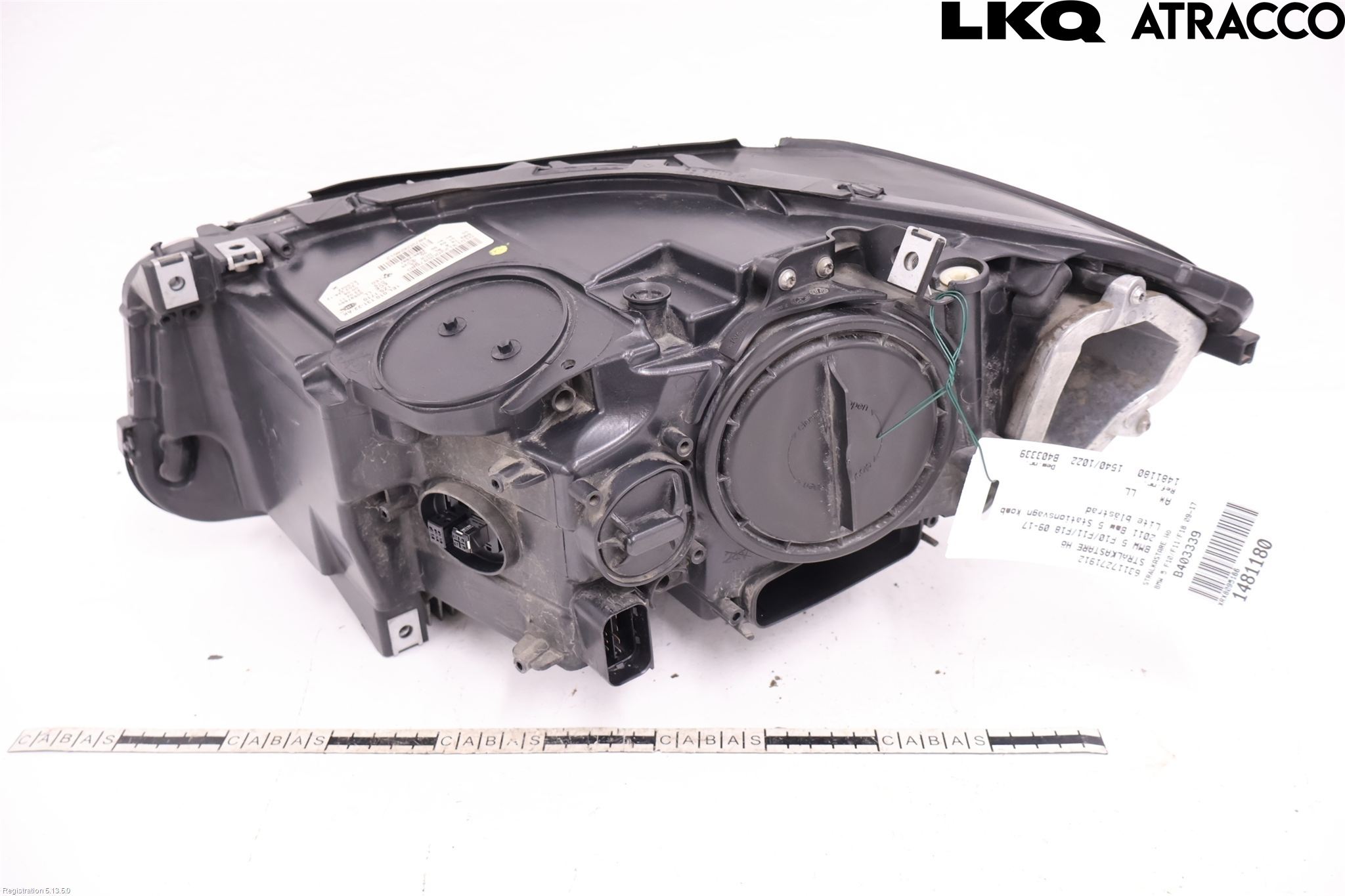 BMW 5 F10/F11/F18 09-17 Strålkastare Höger