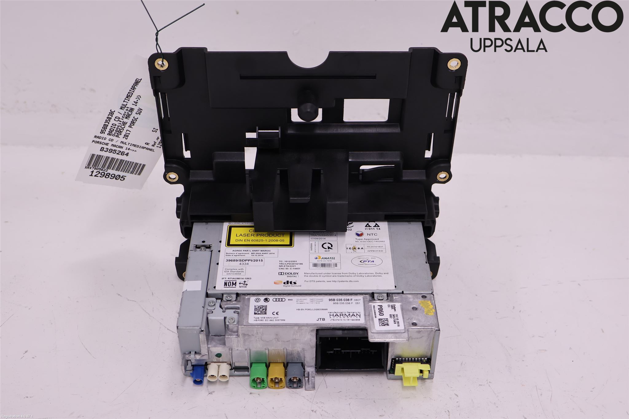 Porsche MACAN/EV 14- Cd Radio - Multimediapanel