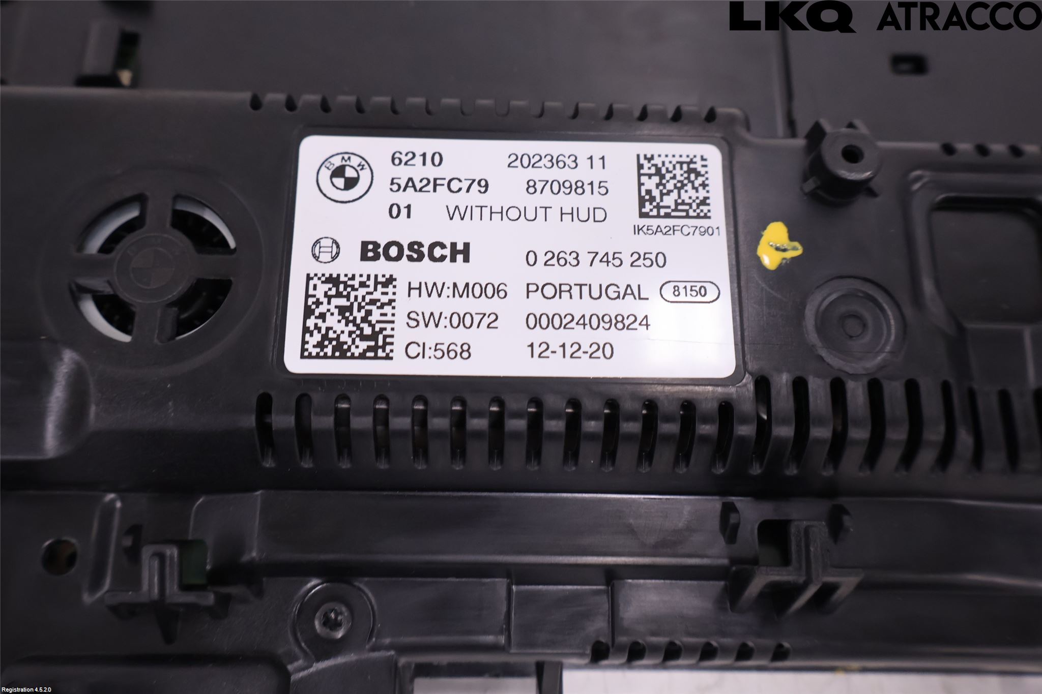 BMW 3 G20/G21/G80/G81 19- Instrument Komb