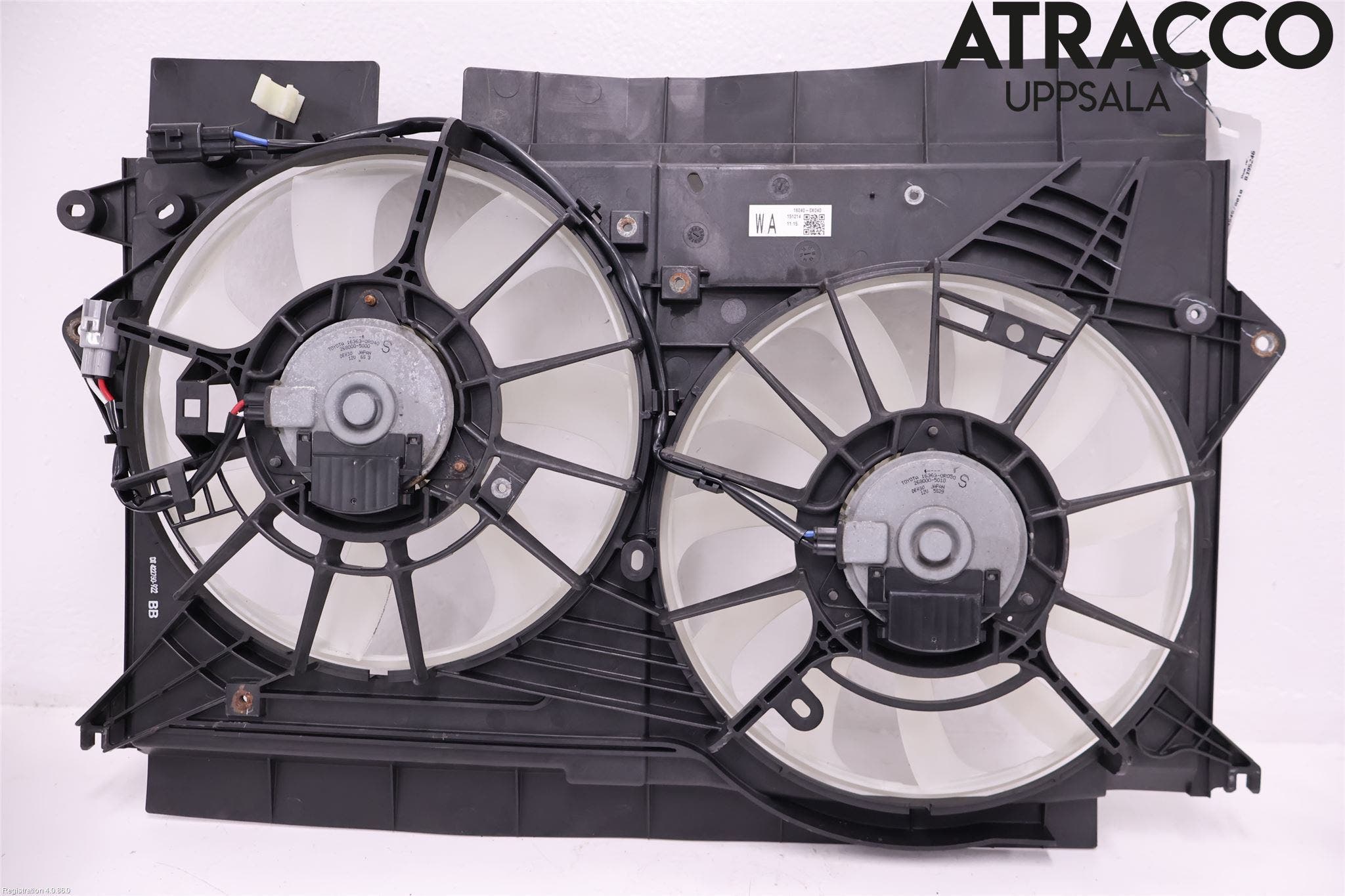 Toyota AVENSIS 16-18 Kylfläkt El