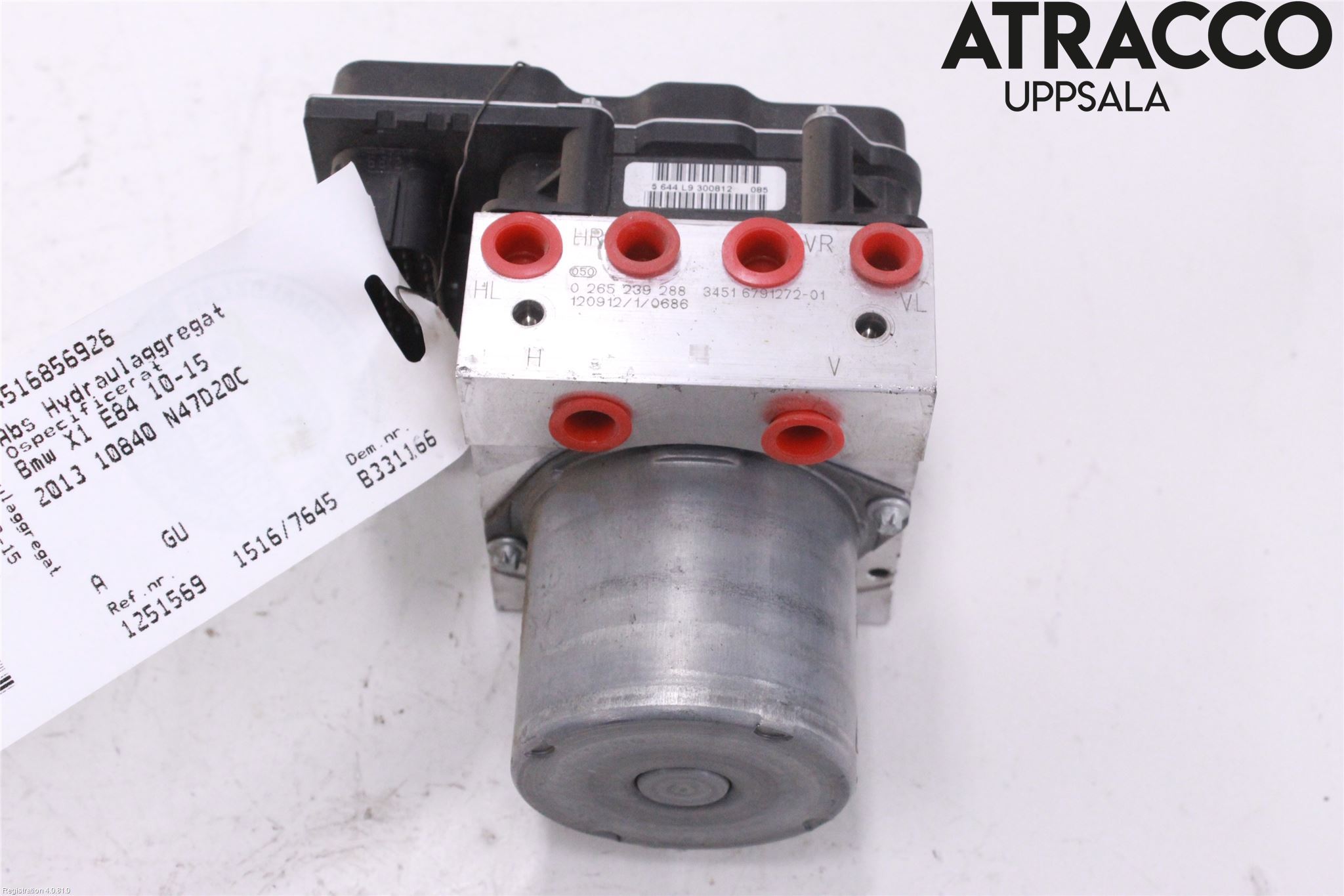 BMW X1 E84 10-15 Abs Hydraulaggregat