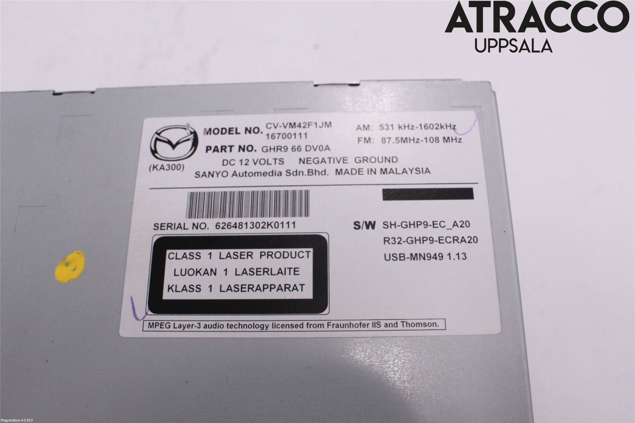 Mazda 6 13- Gps Navigator
