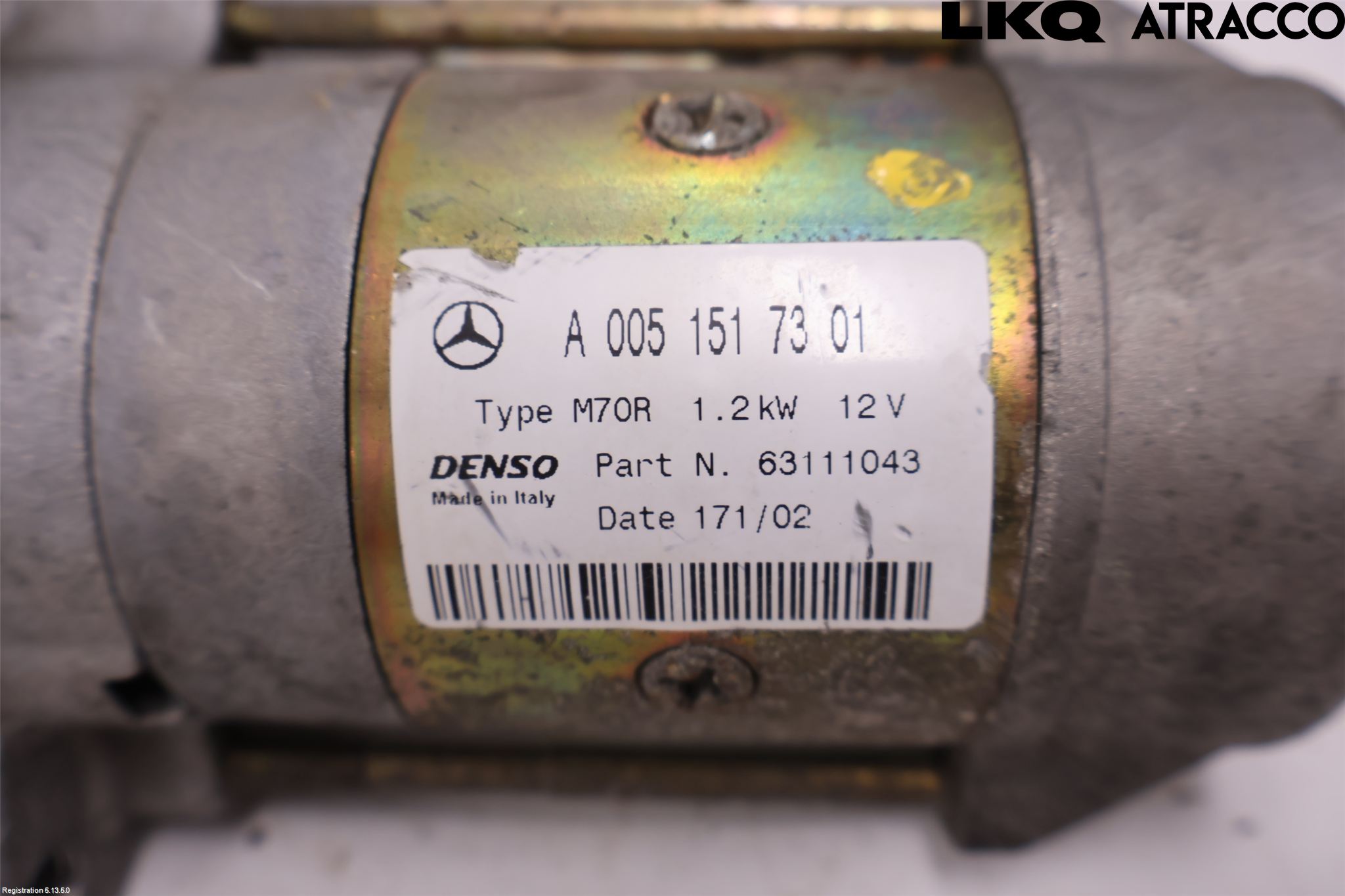 Mercedes-Benz MB SLK (R170) 96-04 Startmotor