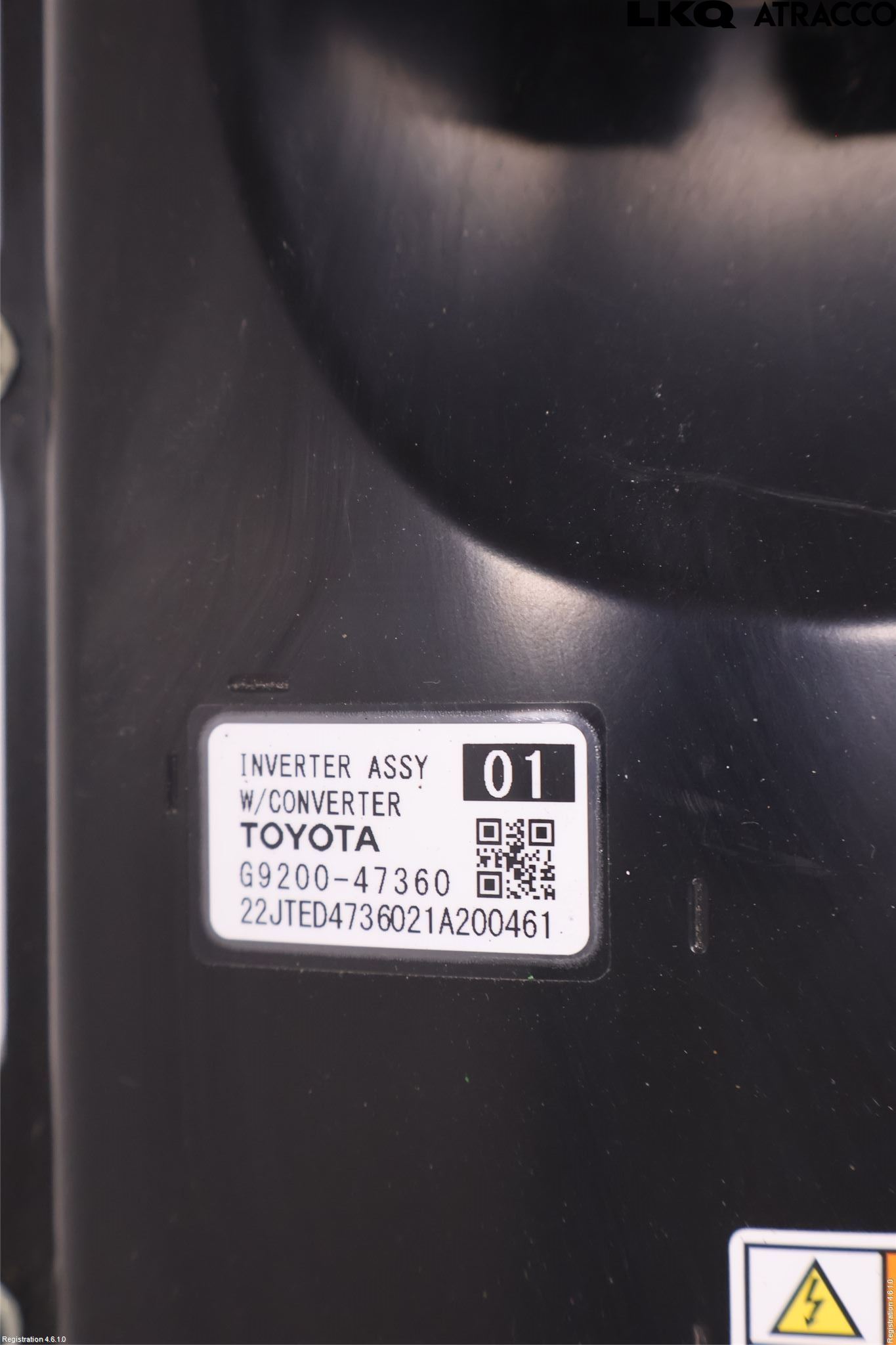 Toyota COROLLA 19- Inverter Hybrid