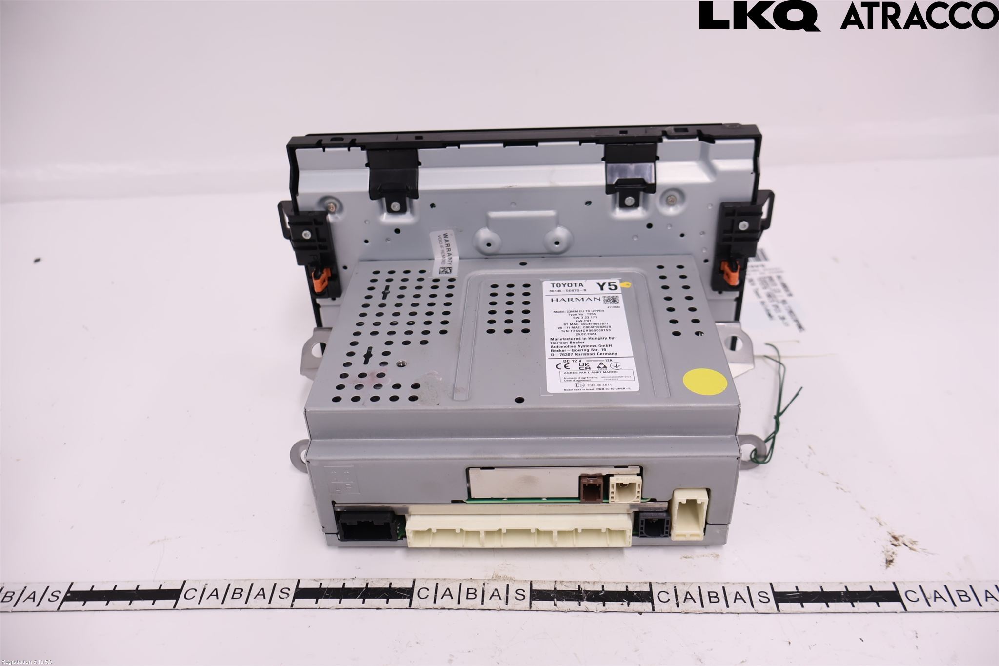 Toyota YARIS XP21 20- Cd Radio - Multimediapanel