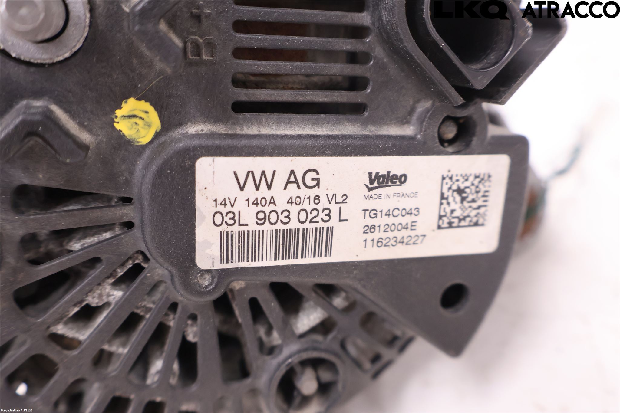 Volkswagen VW CADDY 16-20 Generator