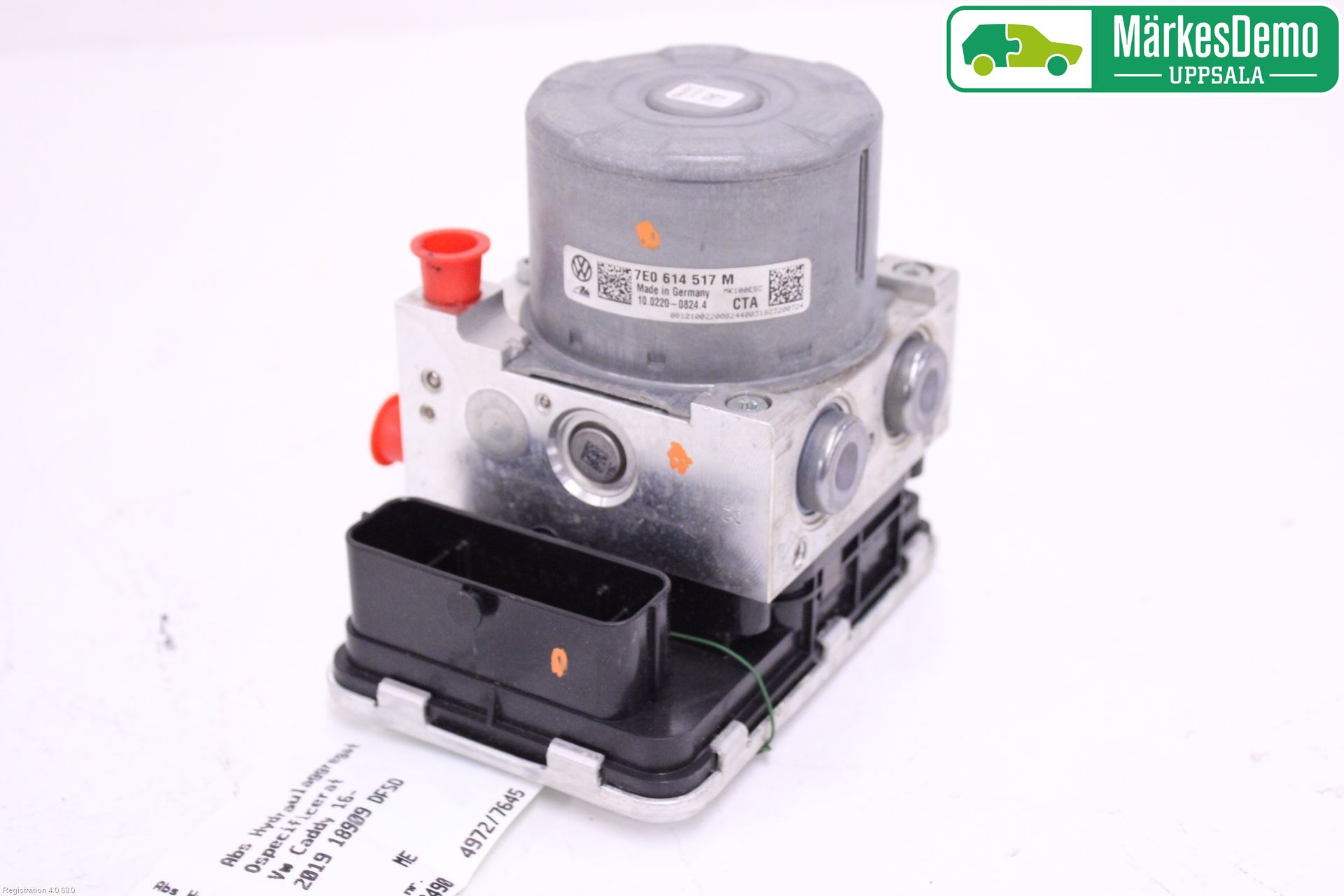 Volkswagen VW CADDY 16-20 Abs Hydraulaggregat