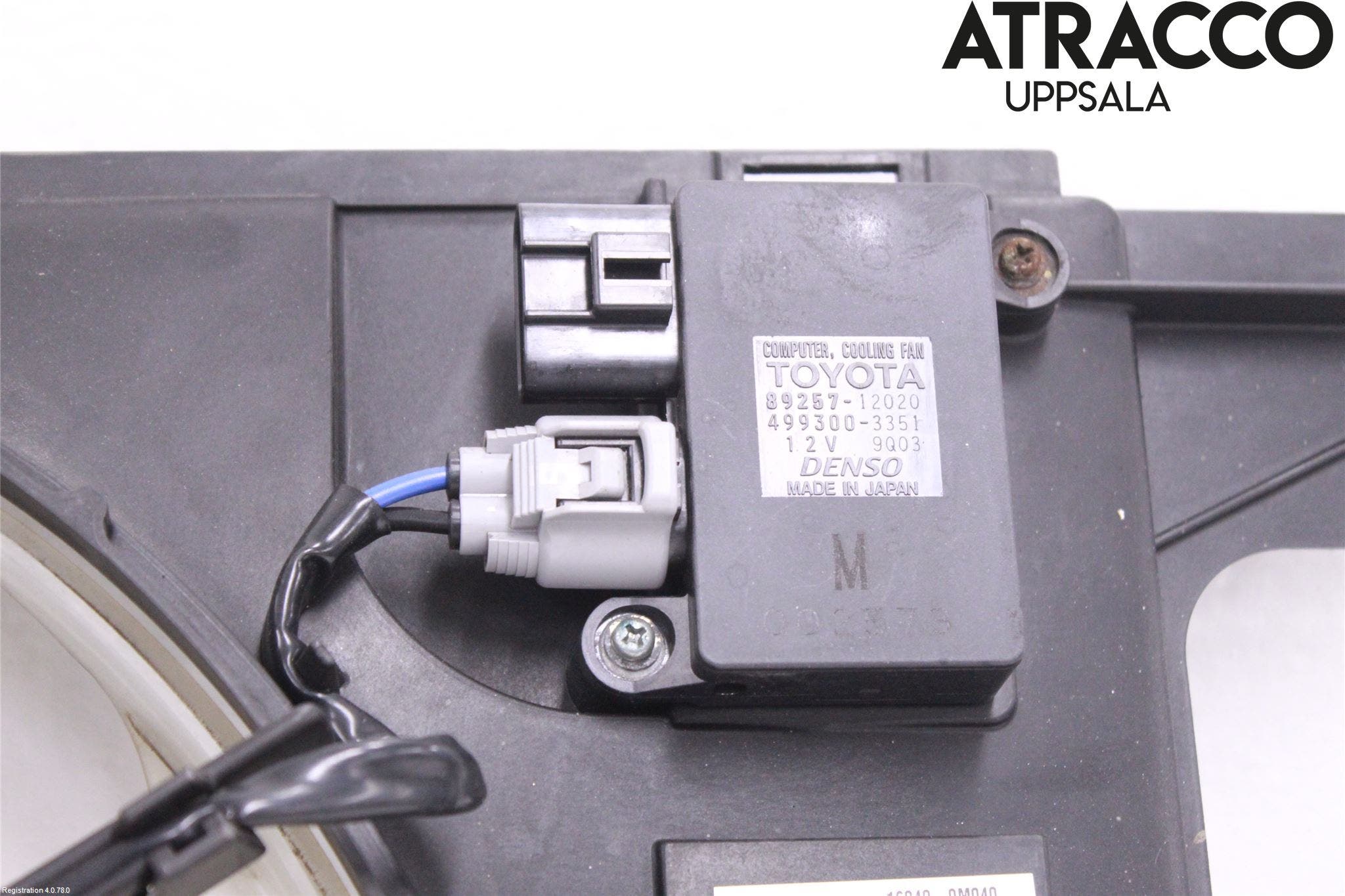 Toyota YARIS XP130 12-14 Kylfläkt El