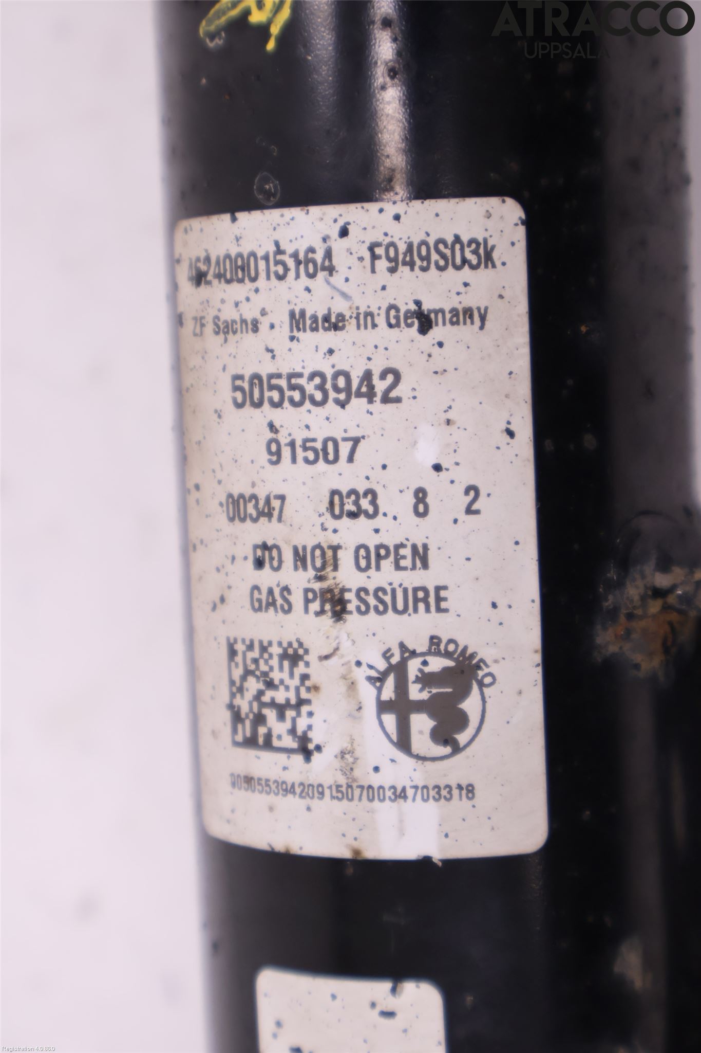 Alfa STELVIO 17- Fjäderben Fram Höger