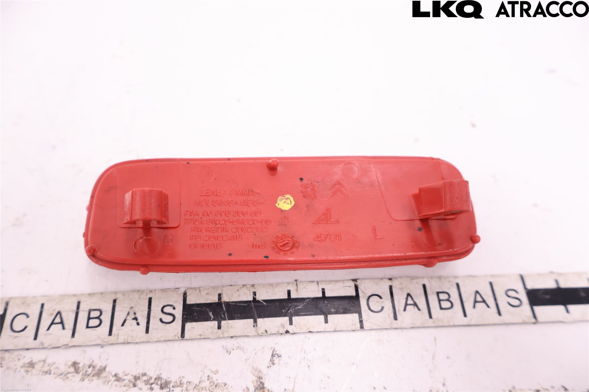 Toyota PROACE I 13-16 Dimljus/Reflex Bak