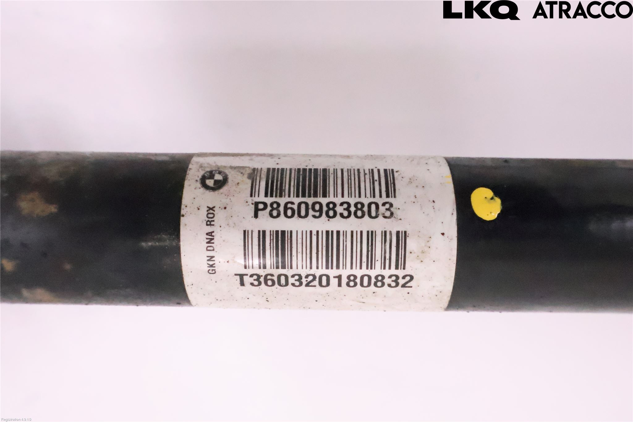BMW X5 F15 13-18 Drivaxel Bak Vänster