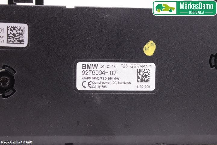 BMW X3 F25 10-17 Antennförstärkare