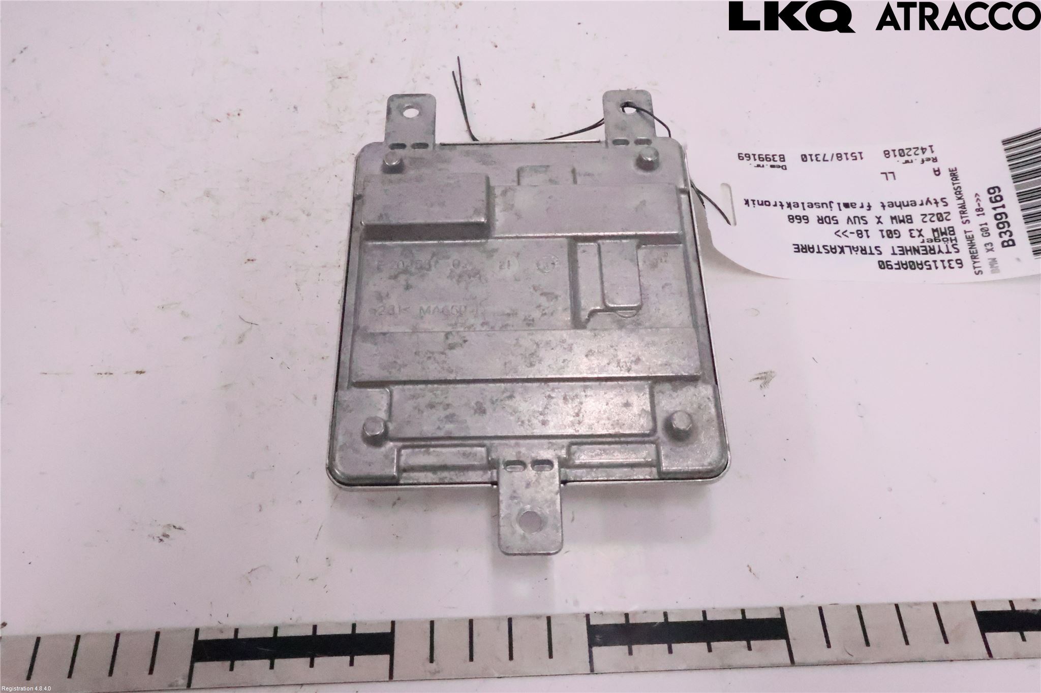 BMW X3 G01 18- Styrenhet Strålkastare