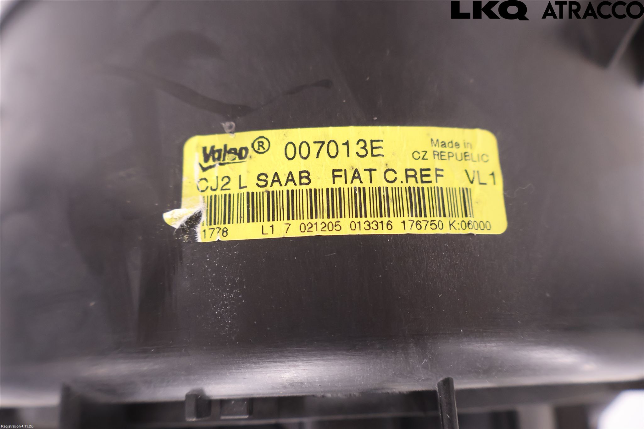 Saab 9-3 VER 2 Värmefläkt