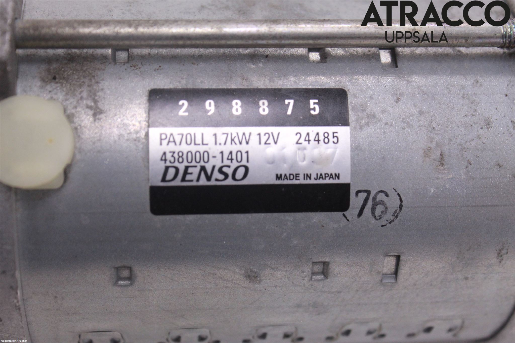 Alfa STELVIO 17- Startmotor