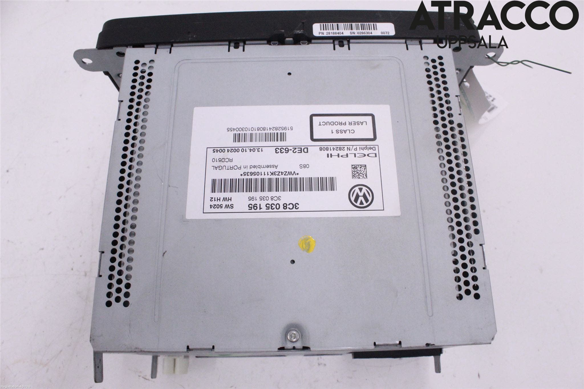 Volkswagen VW GOLF VI 09-13 Cd Radio - Multimediapanel