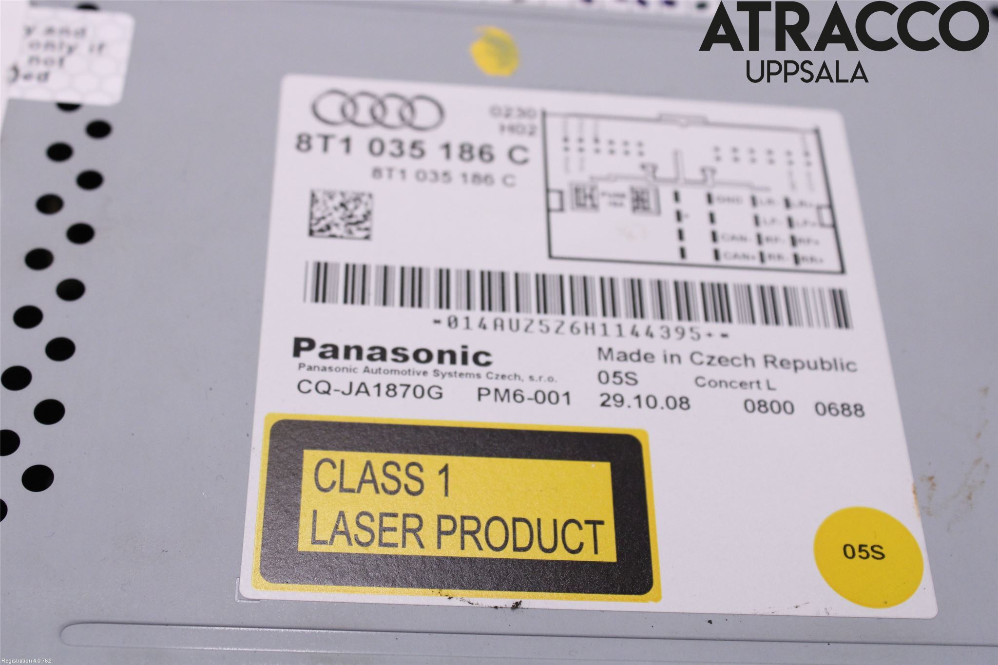 Audi A4/S4 08-11 Cd Radio - Multimediapanel