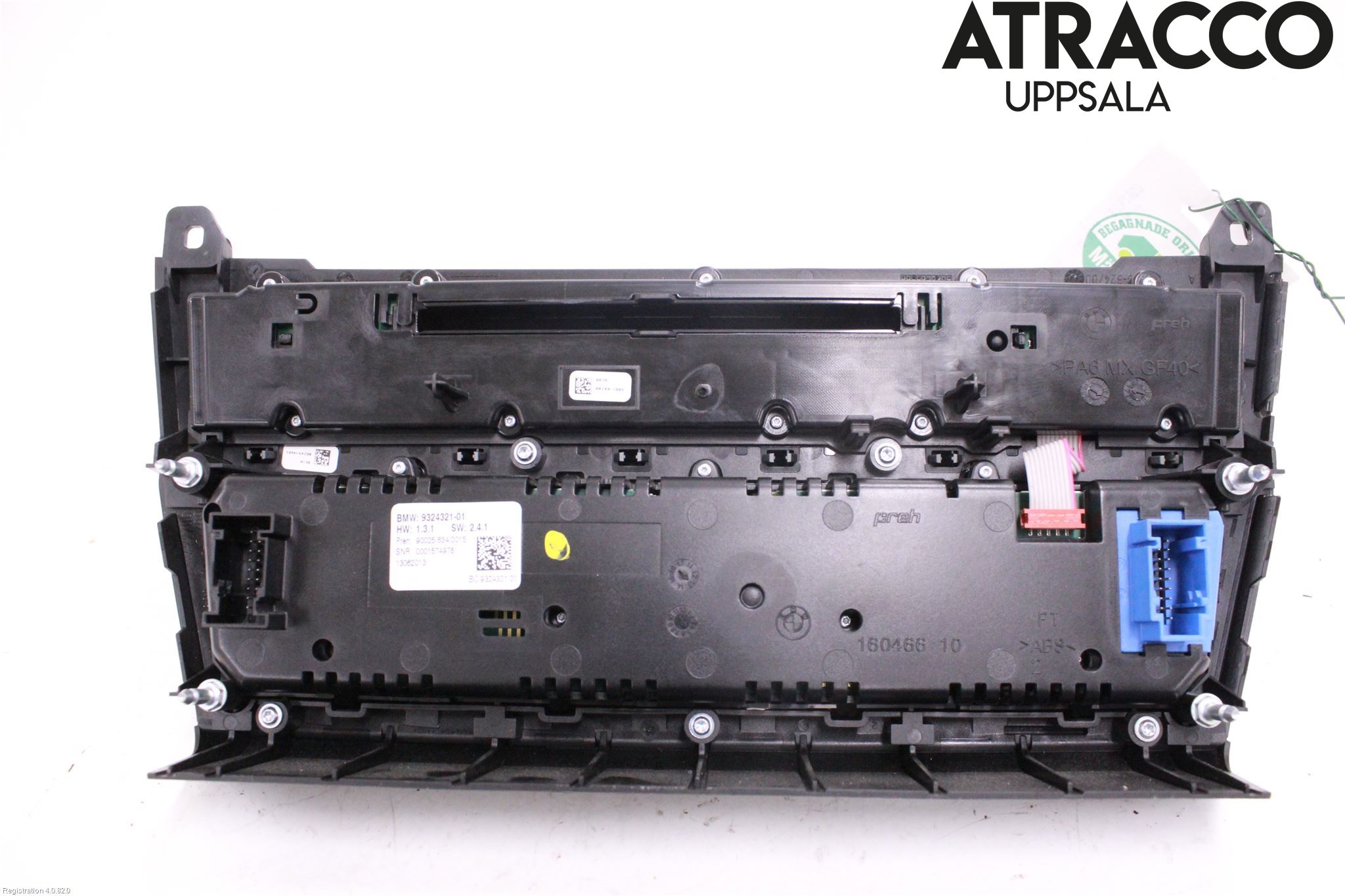 BMW 5 F10/F11/F18 09-17 Ac Styrenhet Ac Manöveren