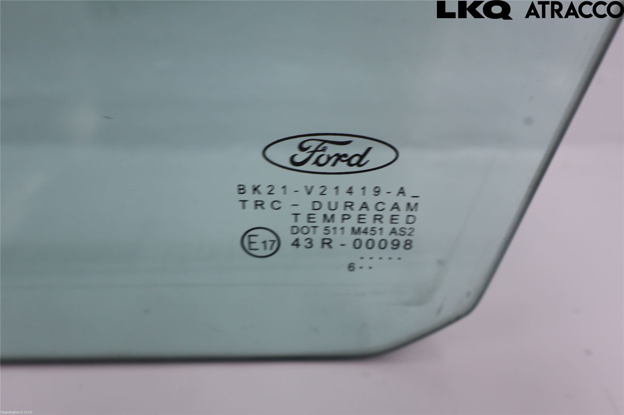 Ford TRANSIT SKÅP/BUSS 14-22 Dörruta Fram Lilla Vä