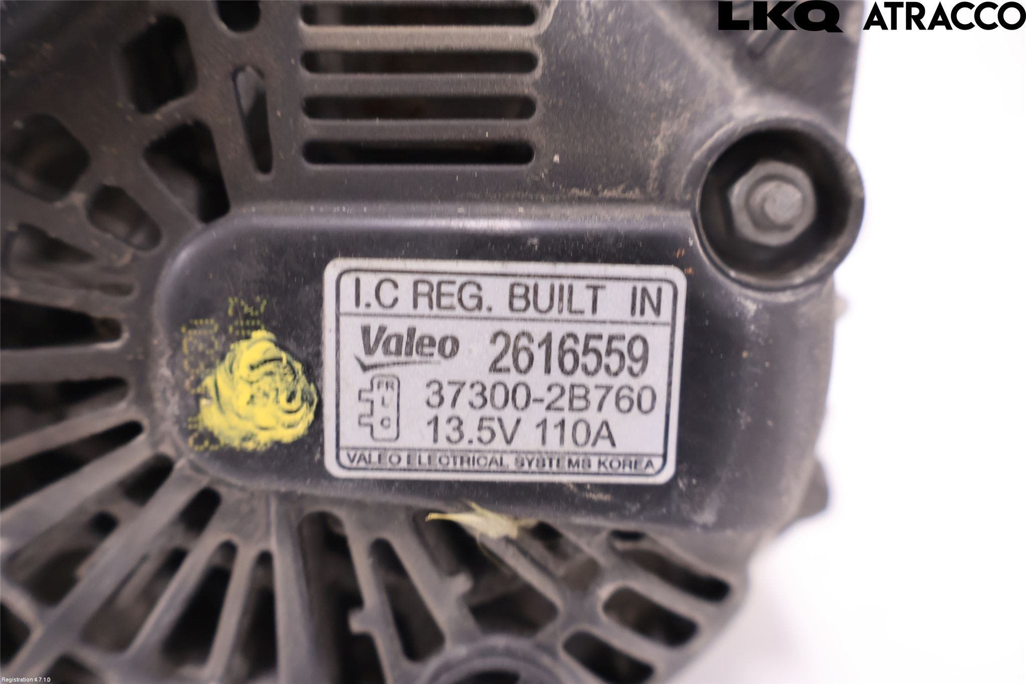 Kia SOUL 09- Generator