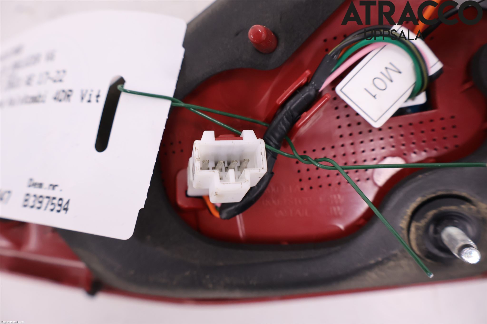 Hyundai IONIQ AE 17-22 Bakljus Lucka Vä