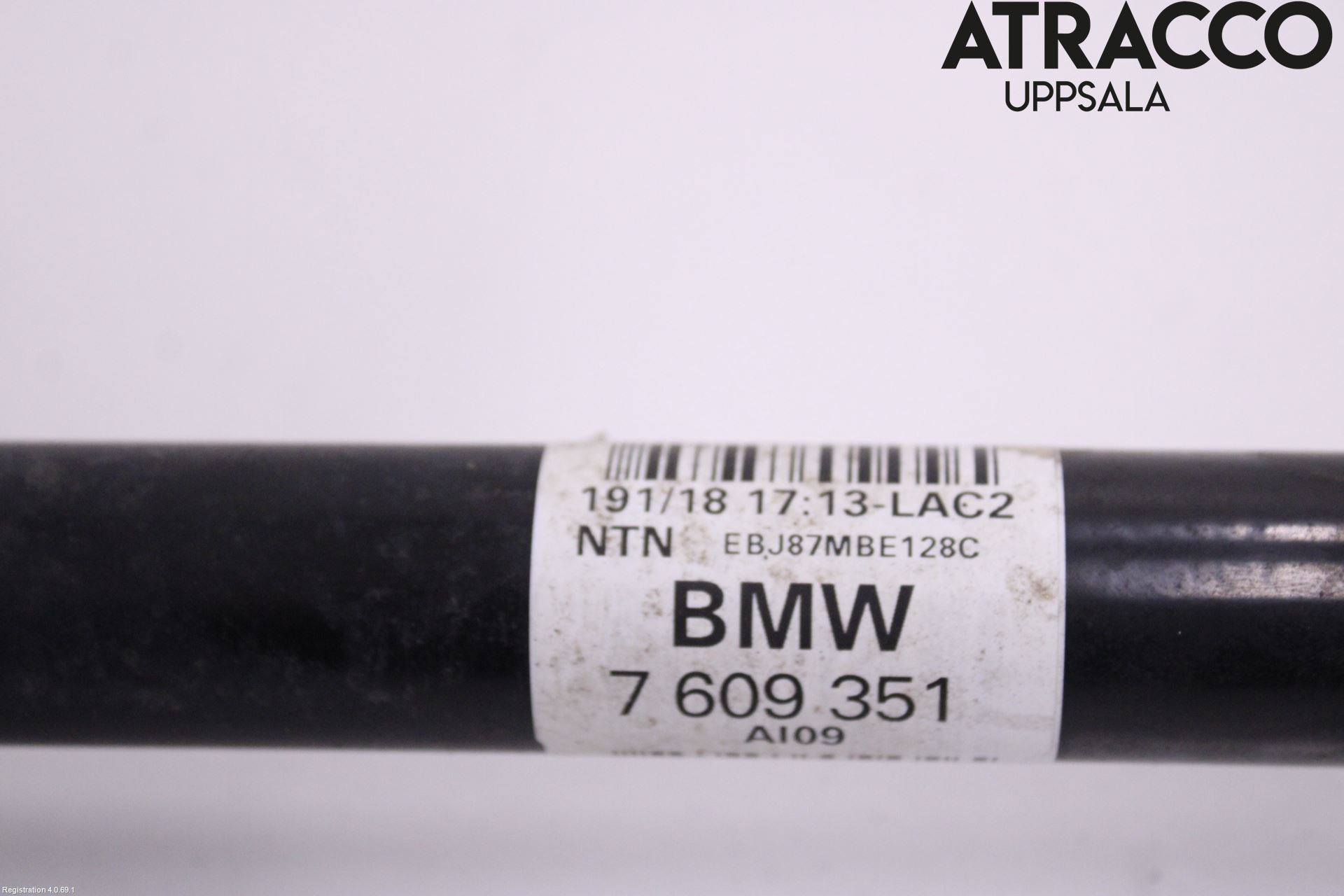 BMW 3 GT F34 13-19 Drivaxel Bak Vänster