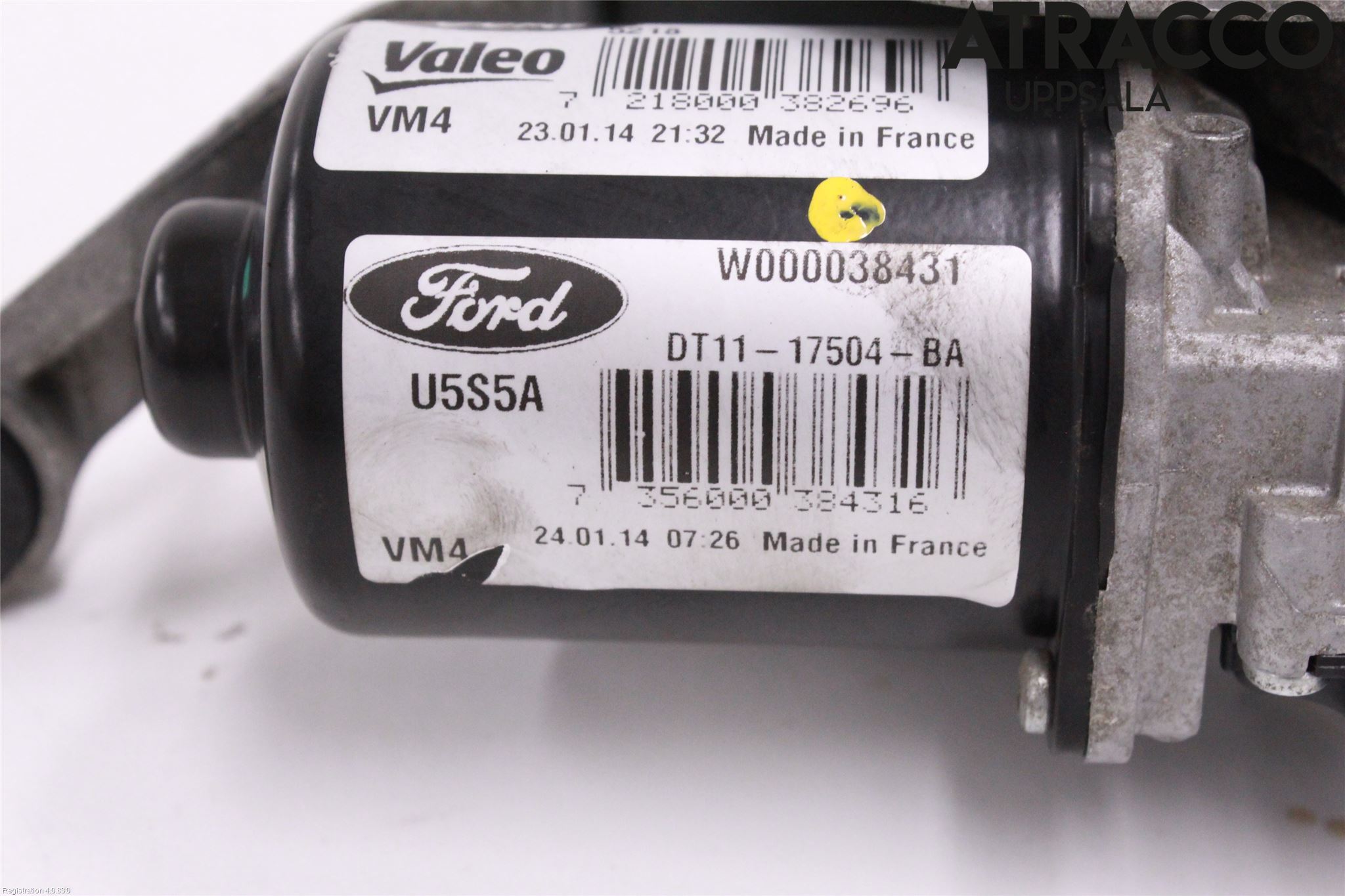 Ford TRANSIT/TOURNEO CONNECT 13-22 Torkarmotor Vindruta