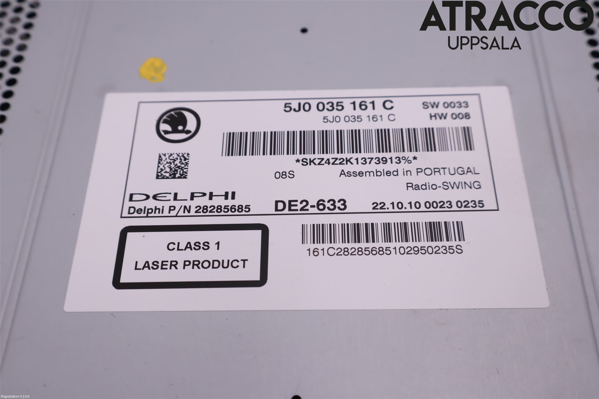 Skoda FABIA 07-14 Cd Radio - Multimediapanel