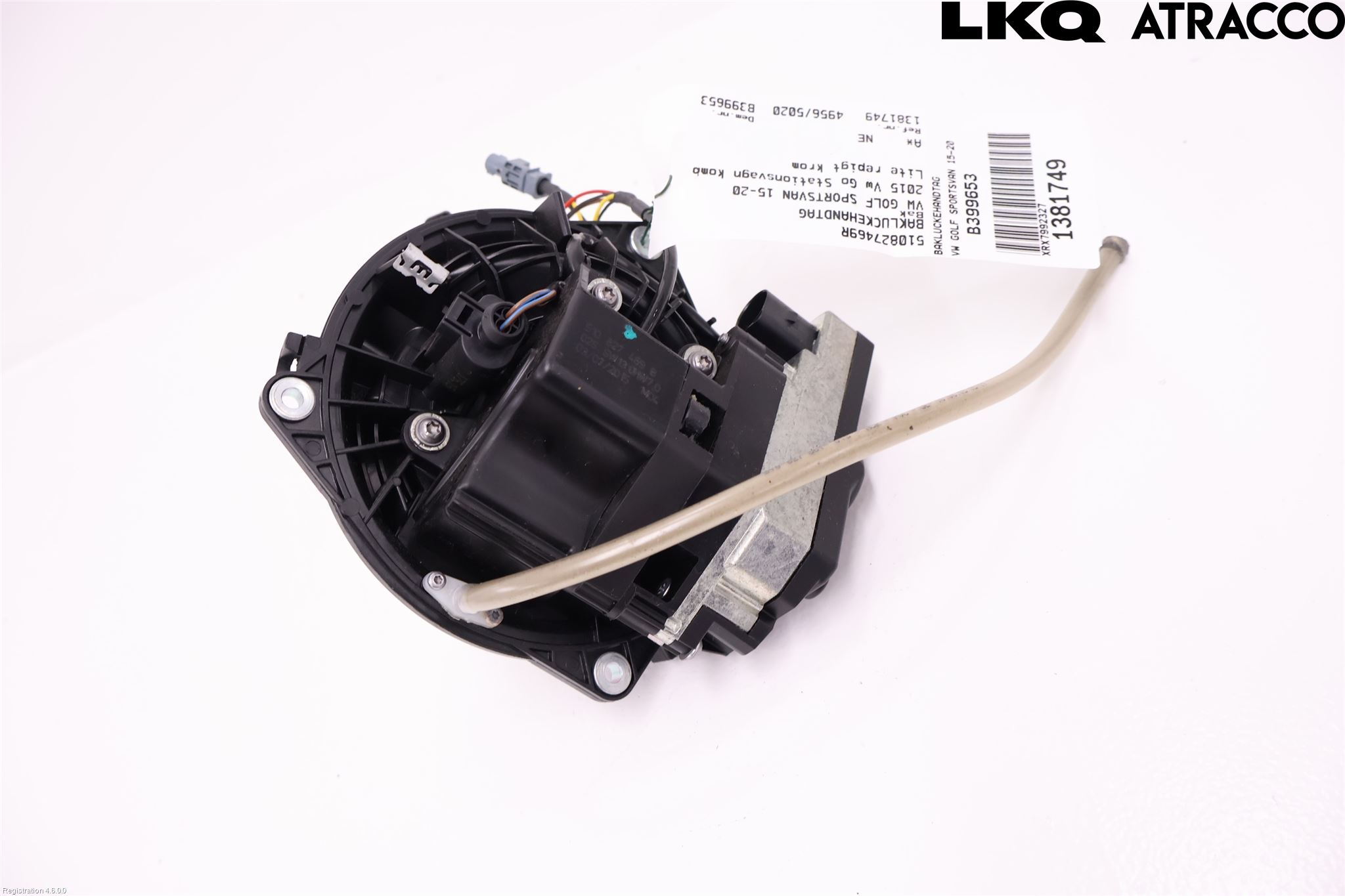 Volkswagen VW GOLF SPORTSVAN 15-20 Bakluckehandtag