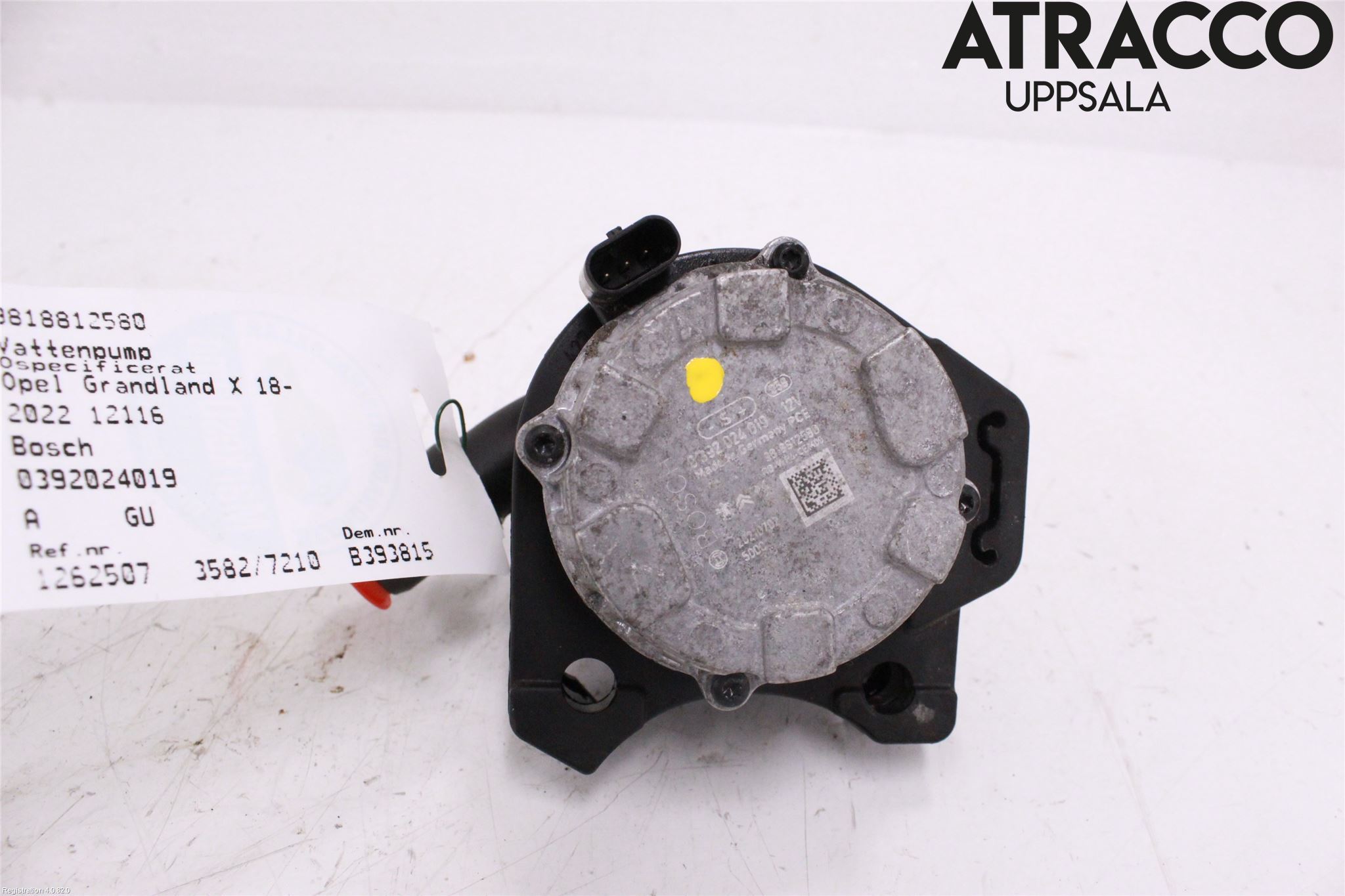 Opel GRANDLAND X 18- Vattenpump